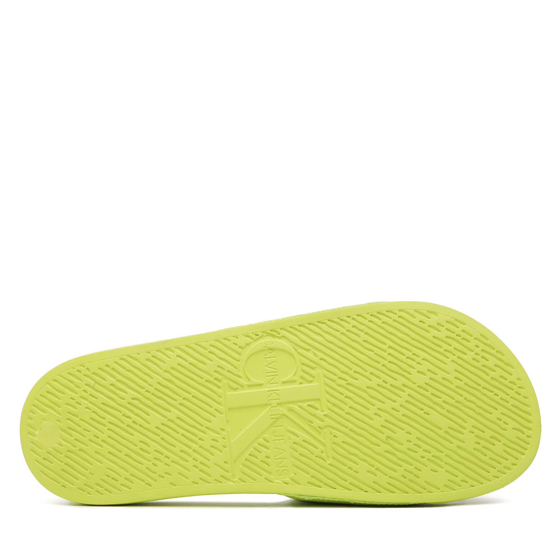 Calvin Klein Jeans Чехли Slide Monogram Co YM0YM00061 Зелен - Pepit.bg