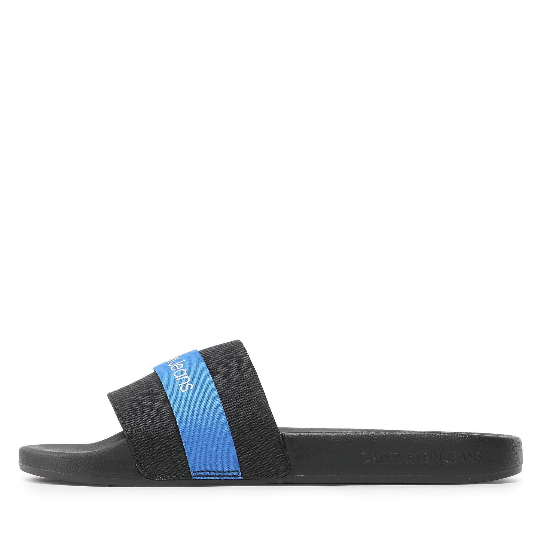 Calvin Klein Jeans Чехли Slide Webbing YM0YM00663 Черен - Pepit.bg