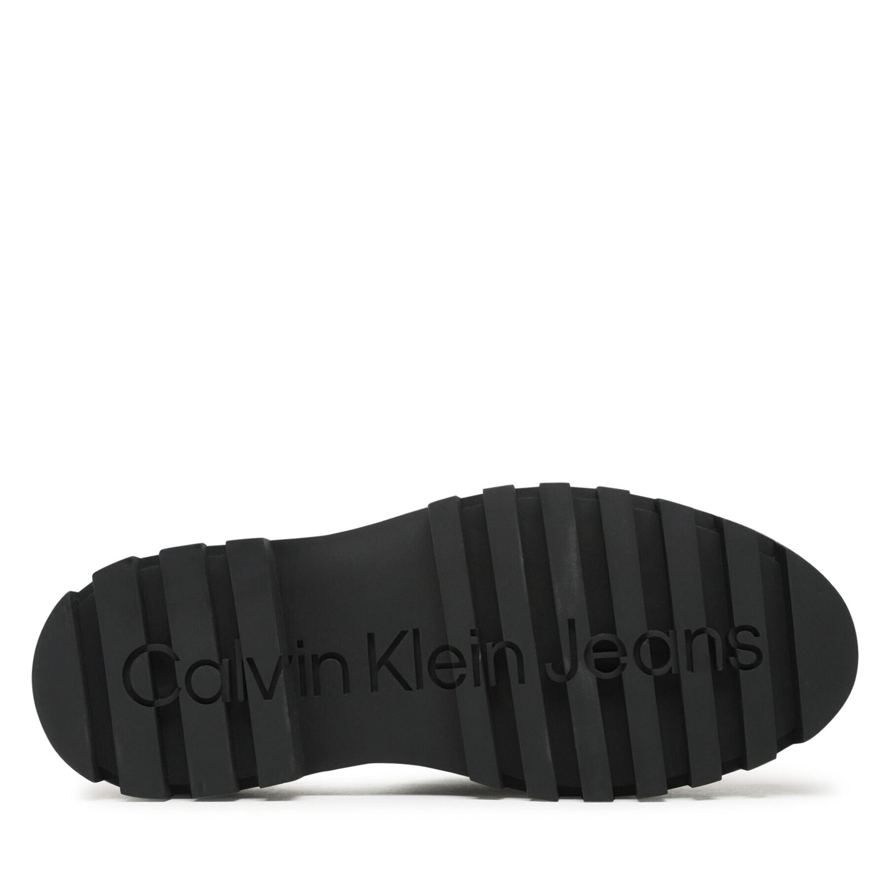 Calvin Klein Jeans Чехли Toothy Combat Sandal Webbing YW0YW00949 Черен - Pepit.bg