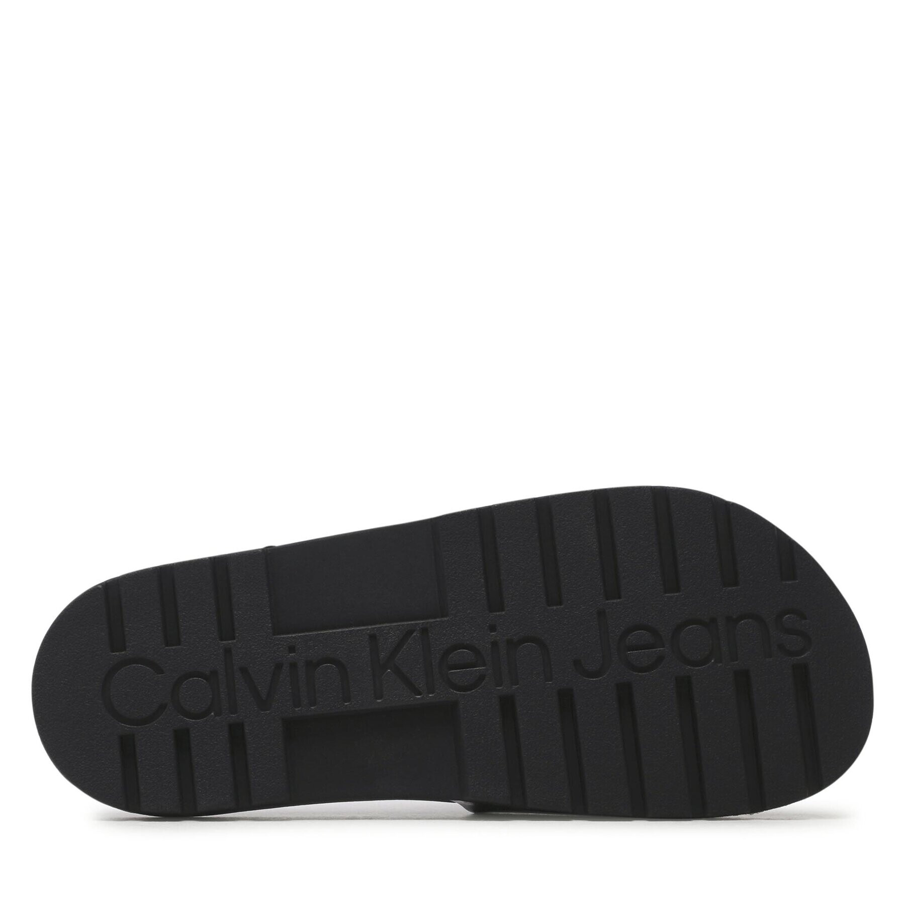 Calvin Klein Jeans Чехли Truck Slide Monogram Rubber W YW0YW00893 Черен - Pepit.bg