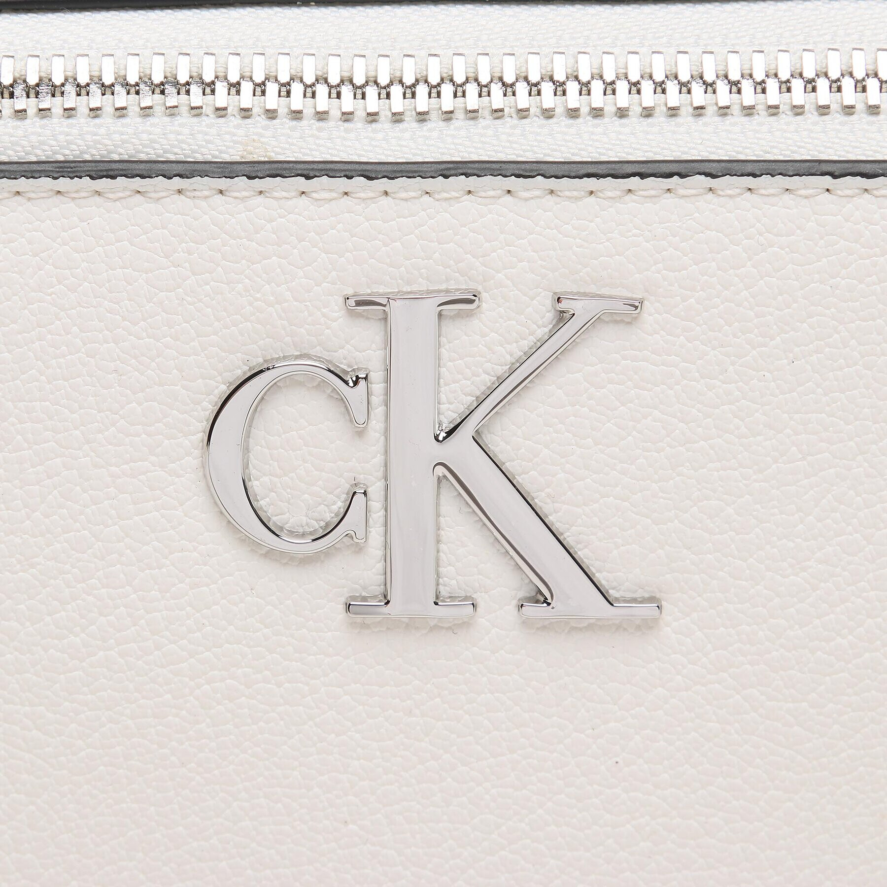 Calvin Klein Jeans Дамска чанта Minimal Monogram Camera 18 K60K610683 Бял - Pepit.bg