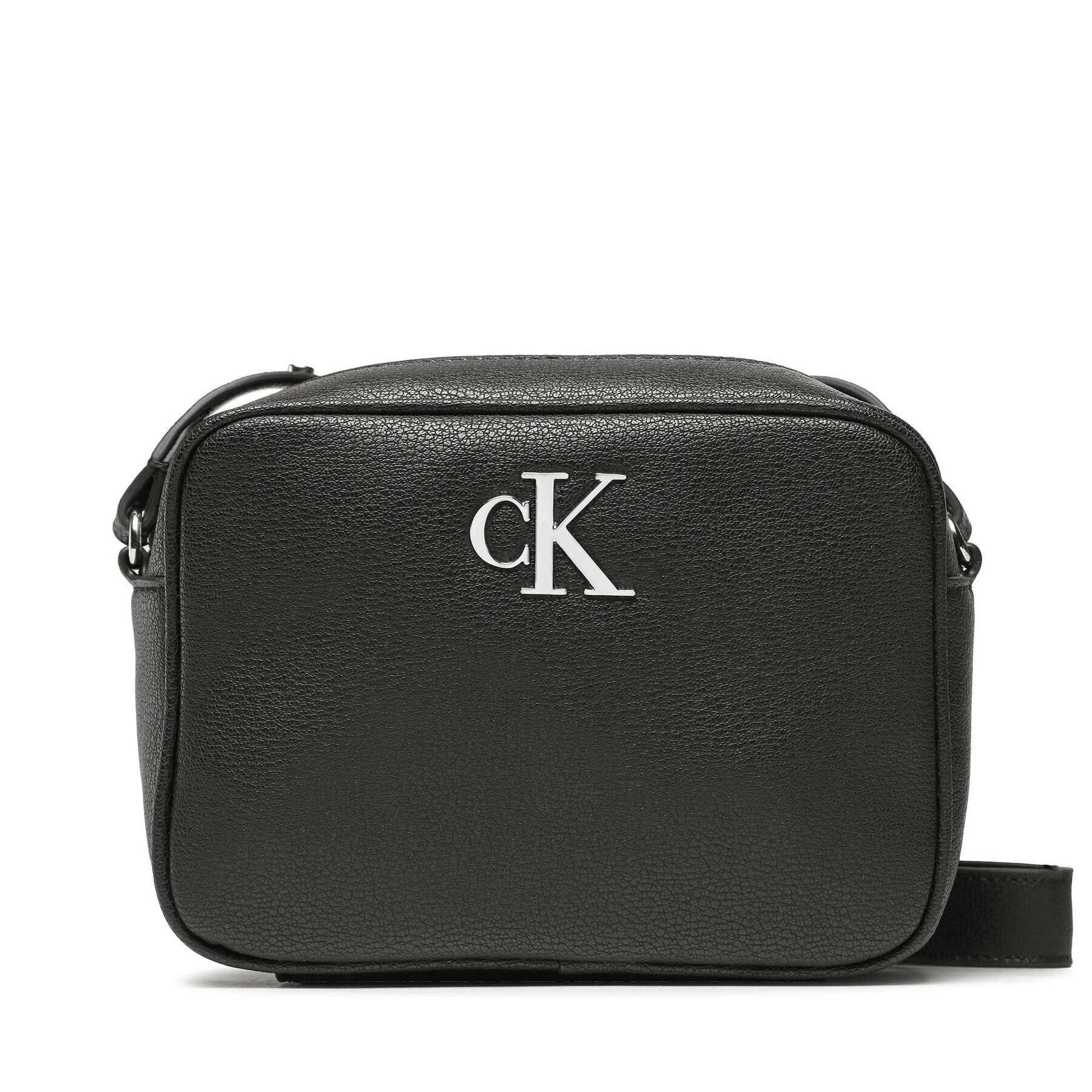 Calvin Klein Jeans Дамска чанта Minimal Monogram Camera Bag18 K60K610683 Черен - Pepit.bg