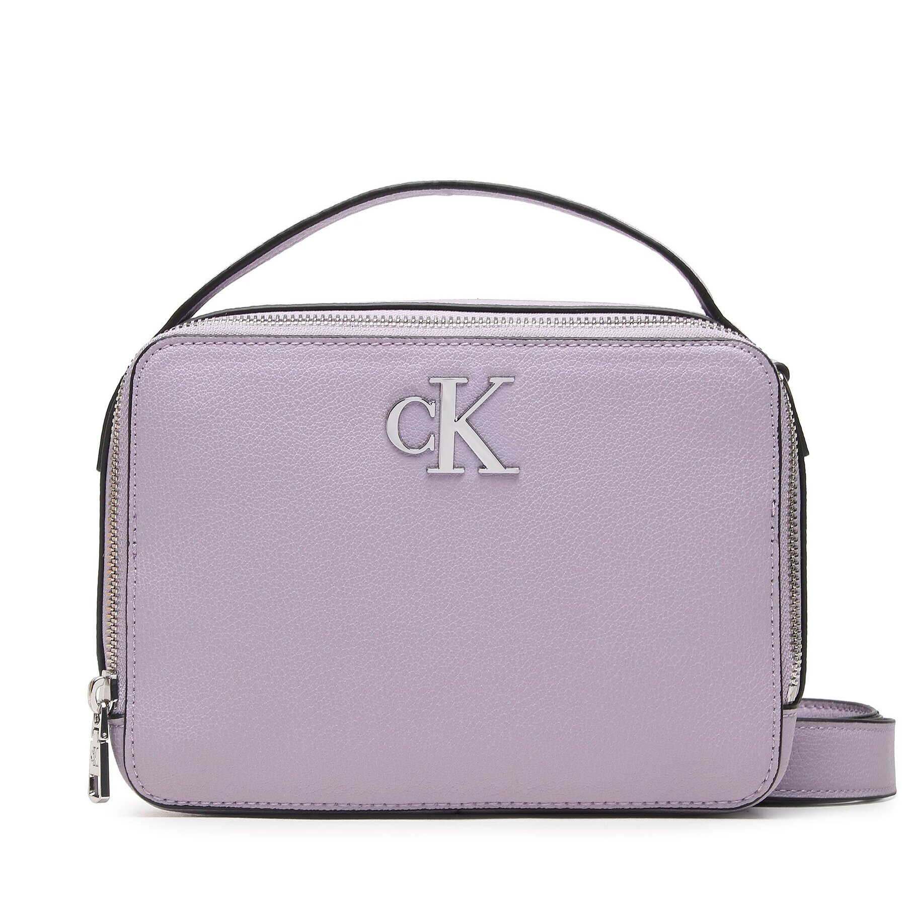 Calvin Klein Jeans Дамска чанта Minimal Monogram Camera Bag18 K60K610683 Виолетов - Pepit.bg