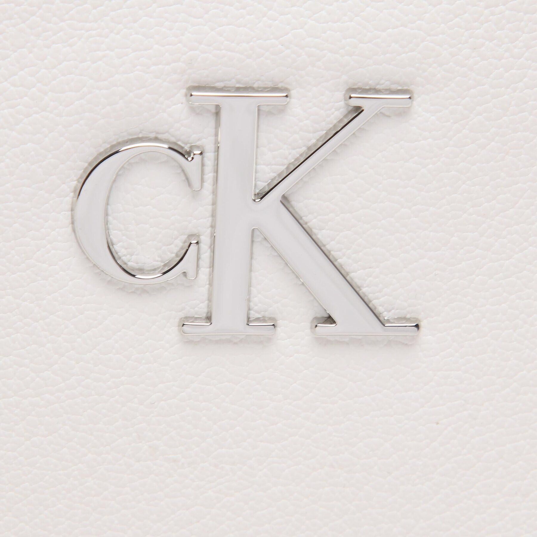 Calvin Klein Jeans Дамска чанта Minimal Monogram Shoulder Bag K60K610843 Бял - Pepit.bg