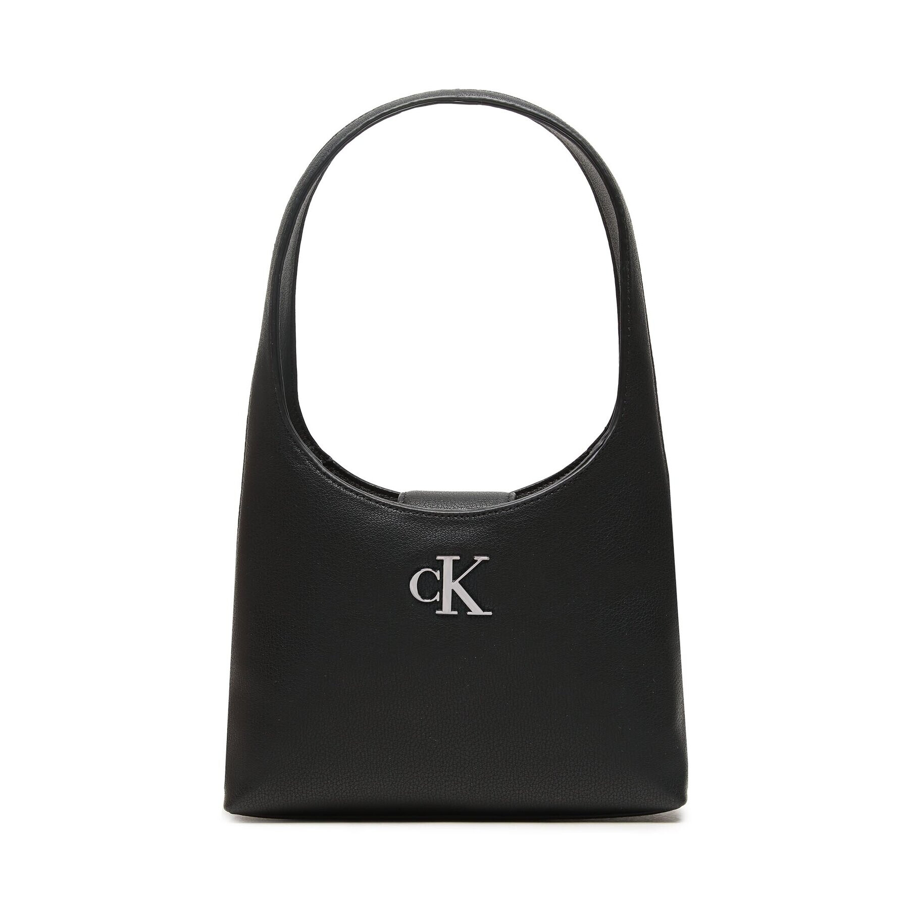 Calvin Klein Jeans Дамска чанта Minimal Monogram Shoulder Bag K60K610843 Черен - Pepit.bg