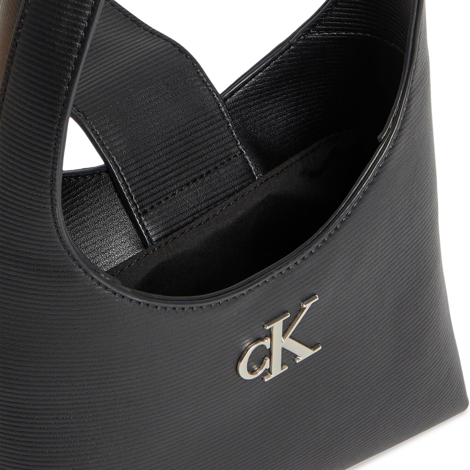 Calvin Klein Jeans Дамска чанта Minimal Monogram Shoulder Bag T K60K611212 Черен - Pepit.bg