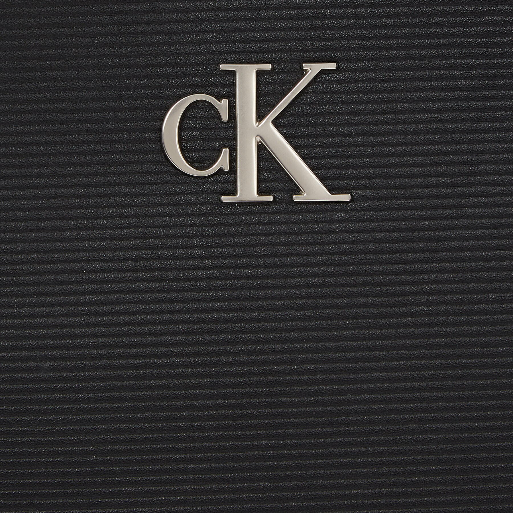 Calvin Klein Jeans Дамска чанта Minimal Monogram Slim Tote34 T K60K611213 Черен - Pepit.bg