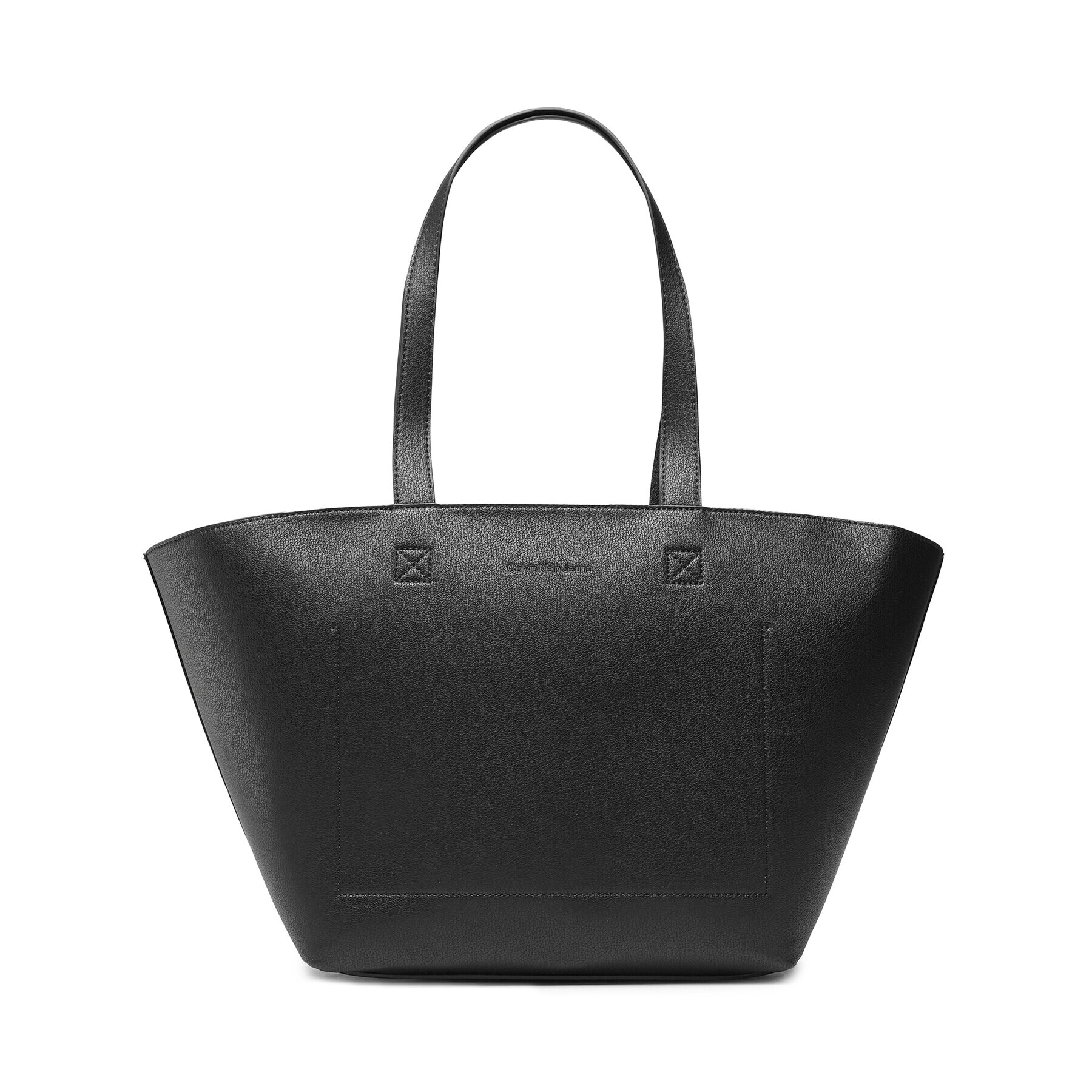 Calvin Klein Jeans Дамска чанта Minimal Monogran Shopper28 K60K610687 Черен - Pepit.bg