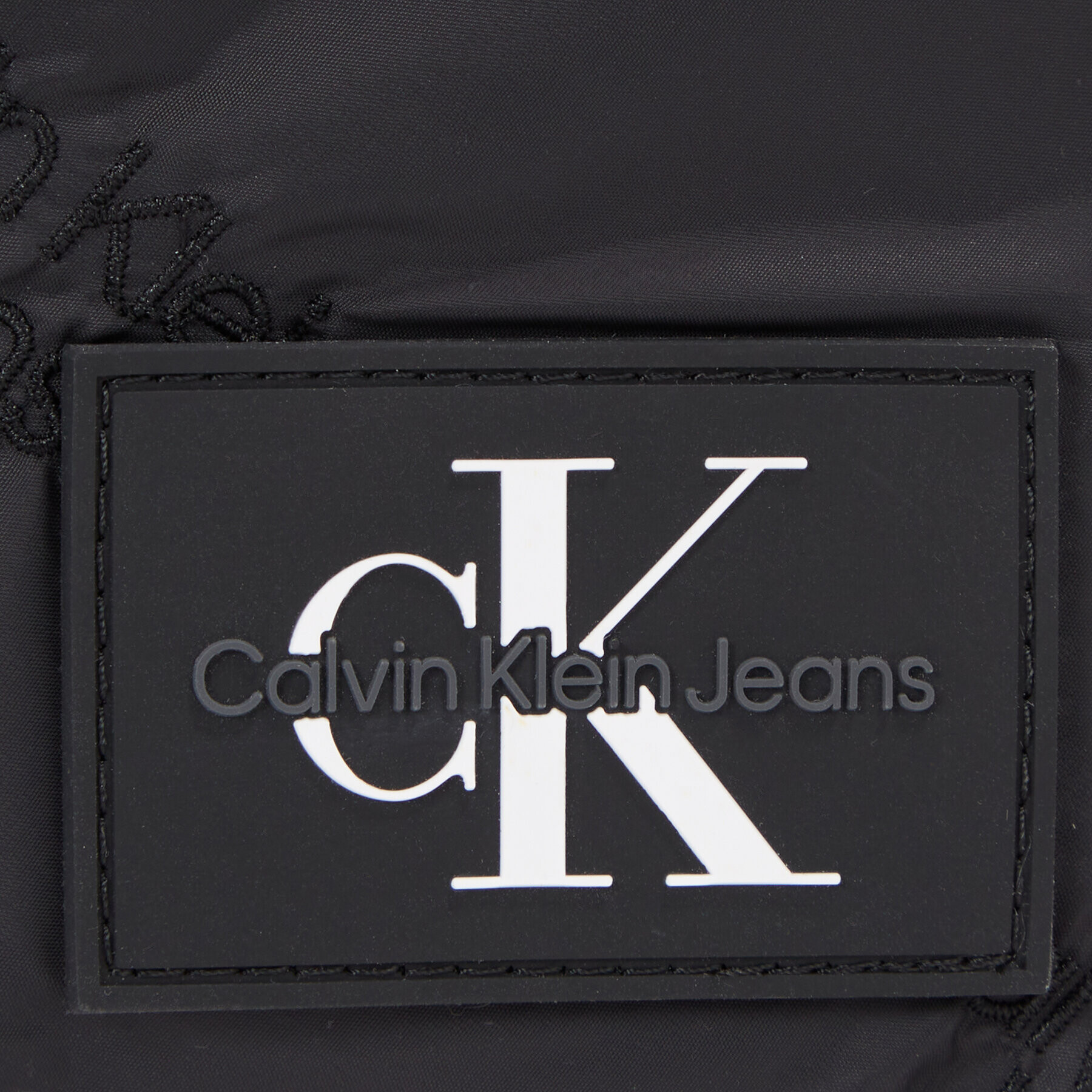 Calvin Klein Jeans Дамска чанта Puffy Aop Micro Ew Tote22 K60K611272 Черен - Pepit.bg