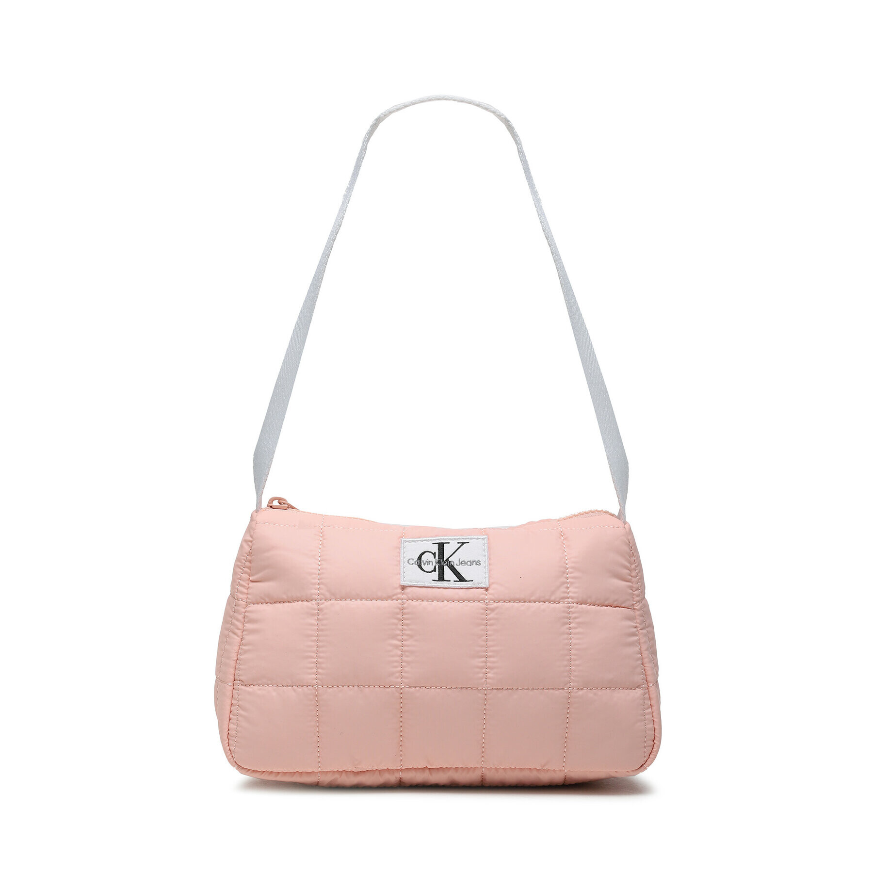 Calvin Klein Jeans Дамска чанта Quilted Shoulder Bag IU0IU00447 Розов - Pepit.bg