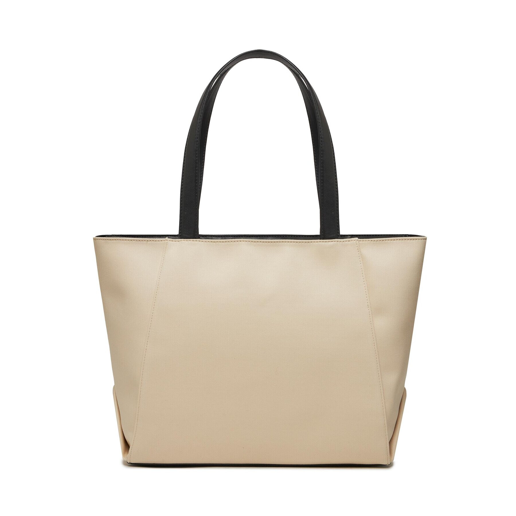 Calvin Klein Jeans Дамска чанта Re-Lock Seasonal Shopper_Canvas K60K611446 Бял - Pepit.bg