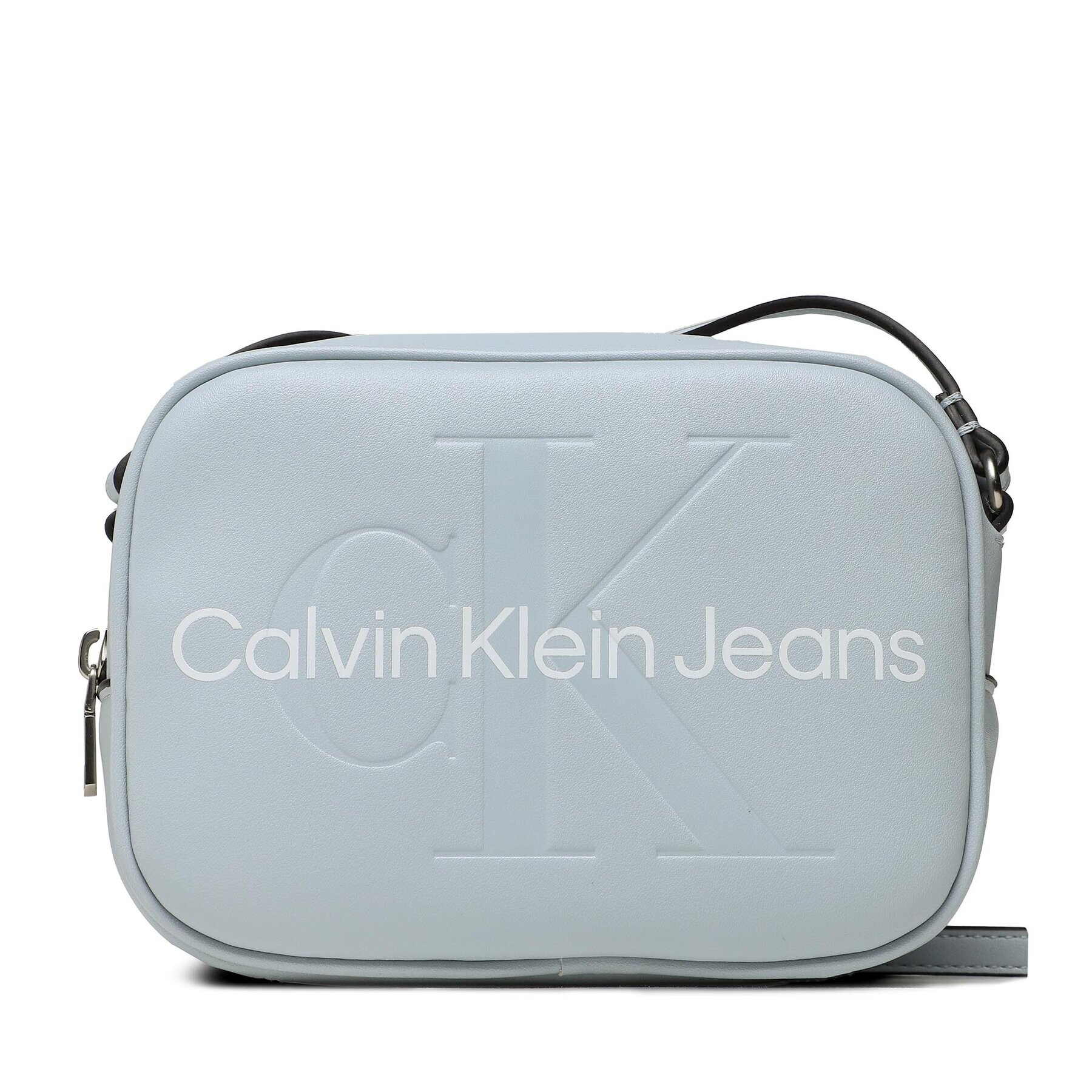 Calvin Klein Jeans Дамска чанта Sculpted Camera Bag 18 Mono K60K610275 Син - Pepit.bg