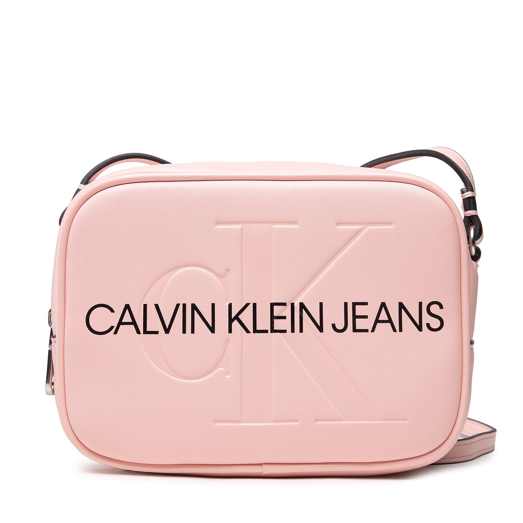 Calvin Klein Jeans Дамска чанта Sculpted Camera Bag Mono K60K608373 Розов - Pepit.bg