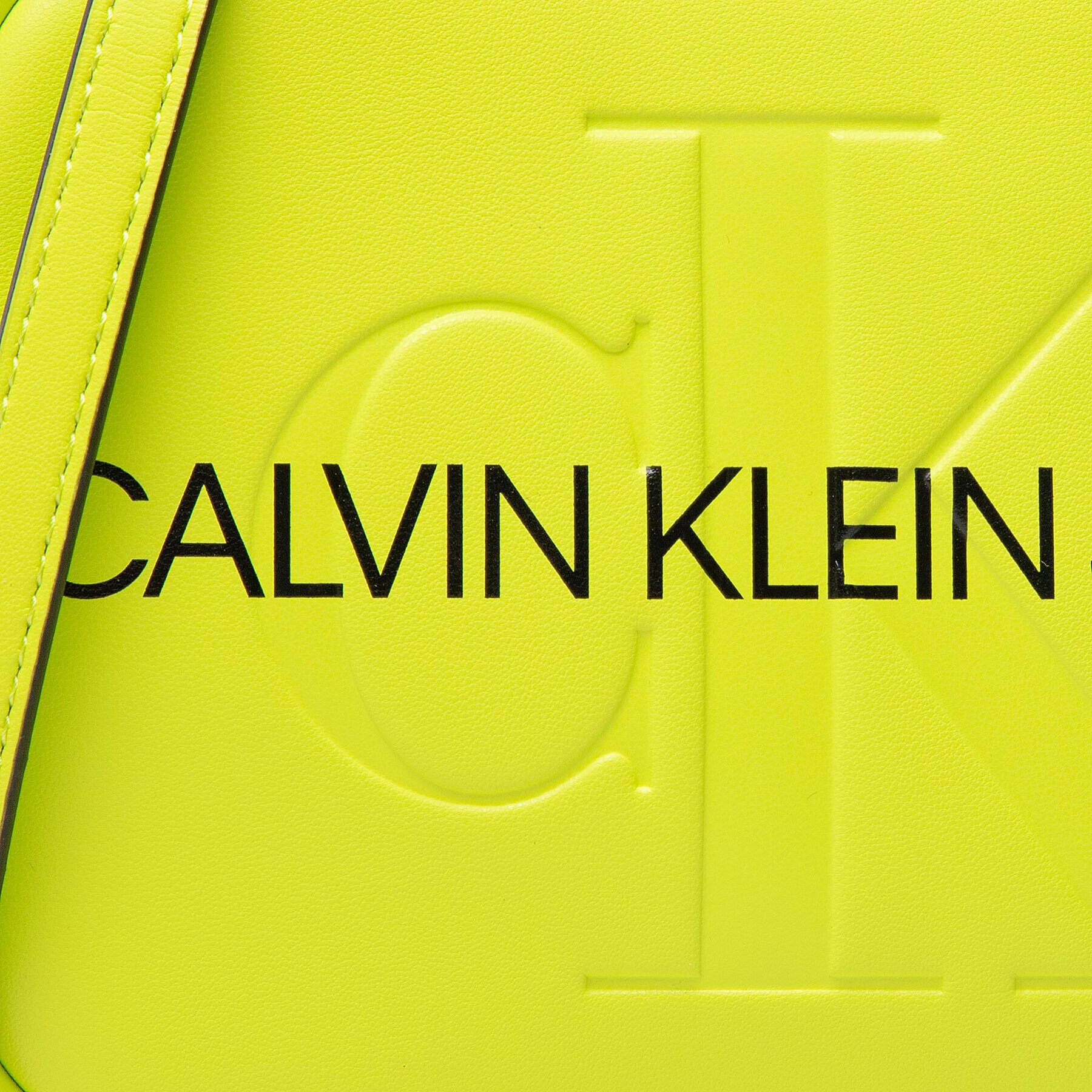 Calvin Klein Jeans Дамска чанта Sculpted Camera Bag Mono K60K608373 Зелен - Pepit.bg