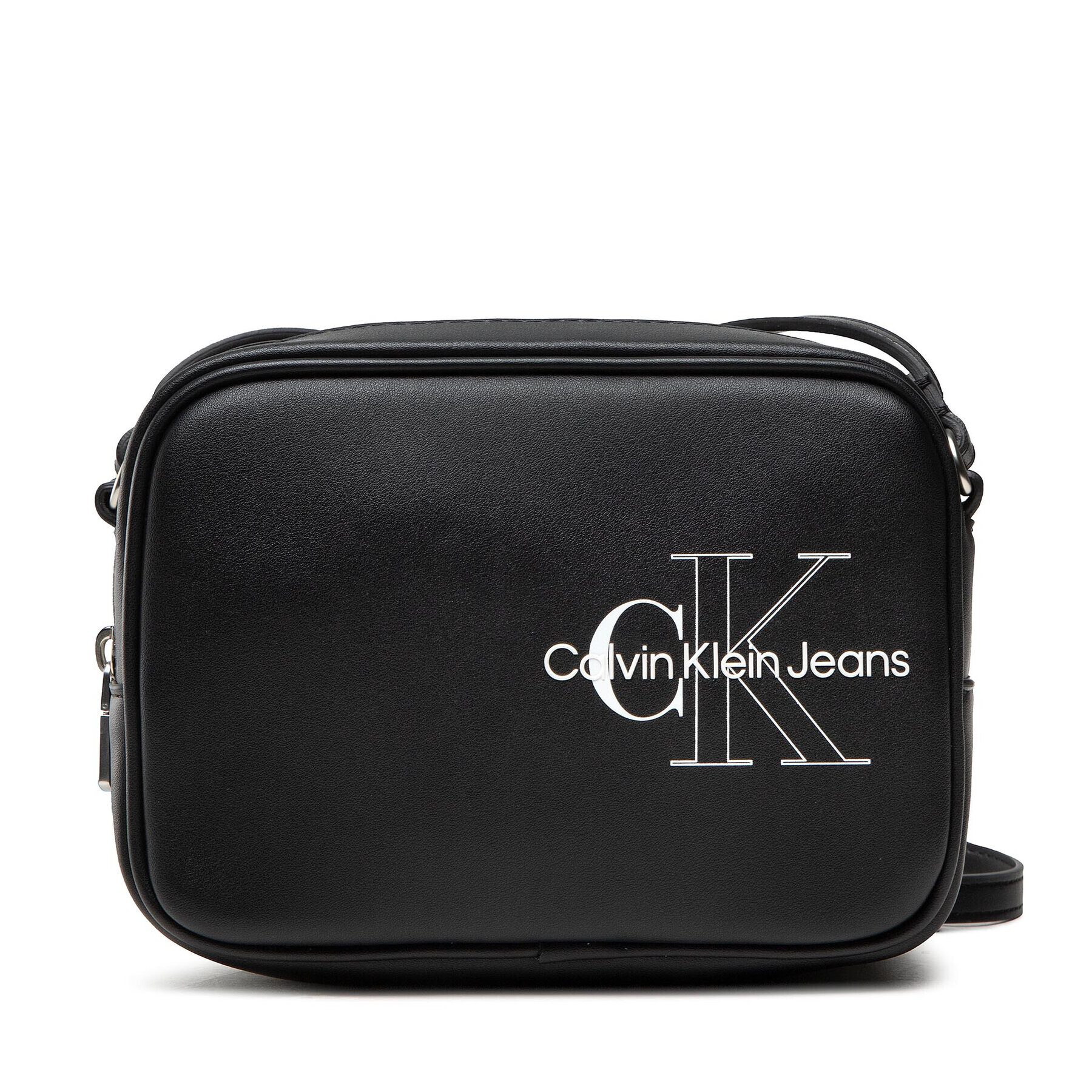 Calvin Klein Jeans Дамска чанта Sculpted Camera Bag Two Tone K60K609312 Черен - Pepit.bg