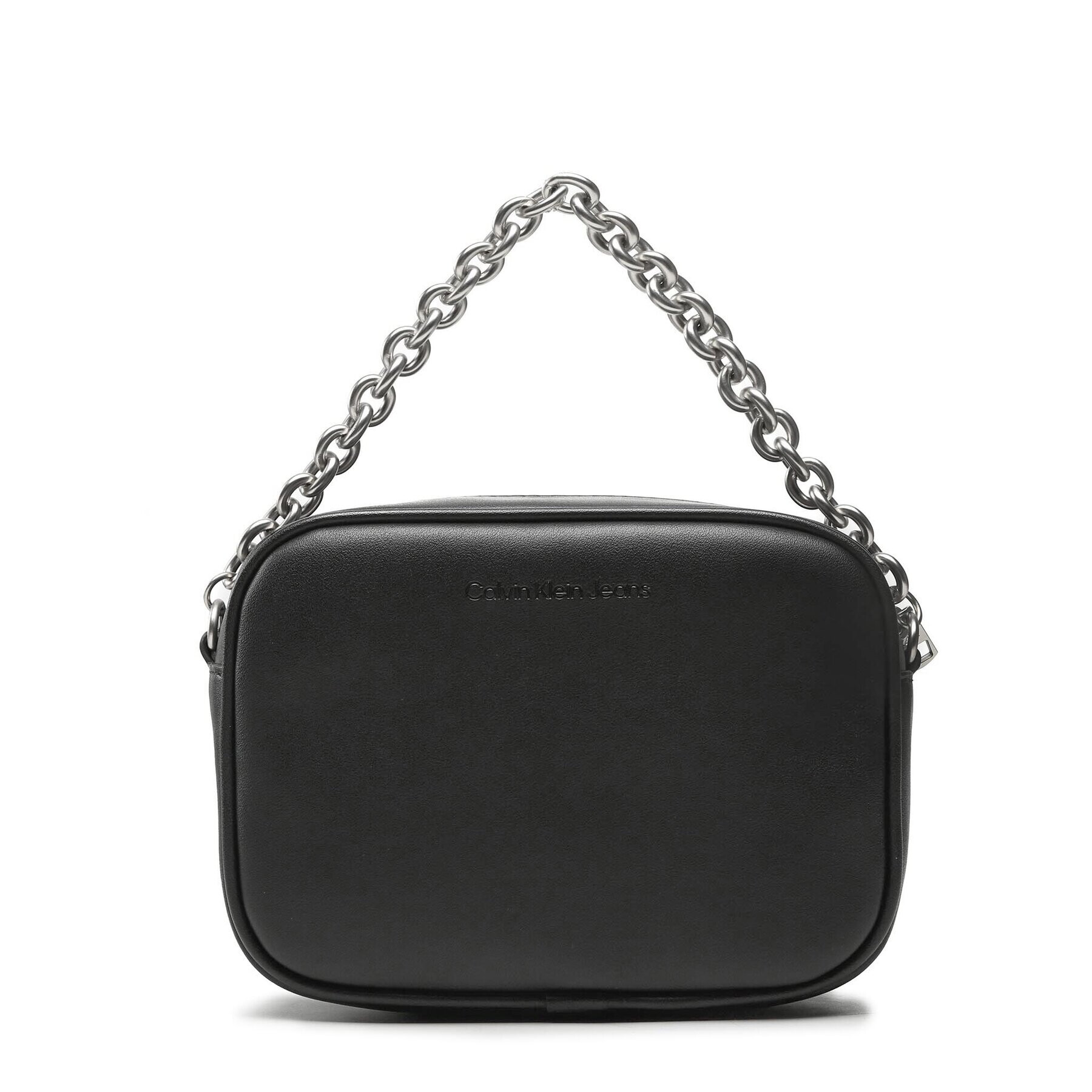 Calvin Klein Jeans Дамска чанта Sculpted Camera Bag18 Chain K60K610564 Черен - Pepit.bg