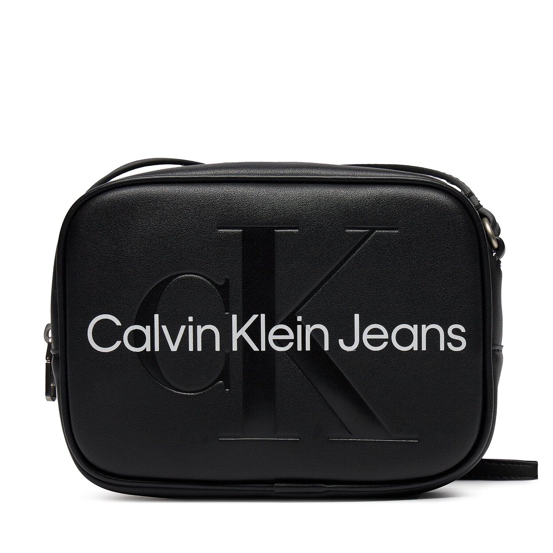 Calvin Klein Jeans Дамска чанта Sculpted Camera Bag18 Mono K60K610275 Черен - Pepit.bg