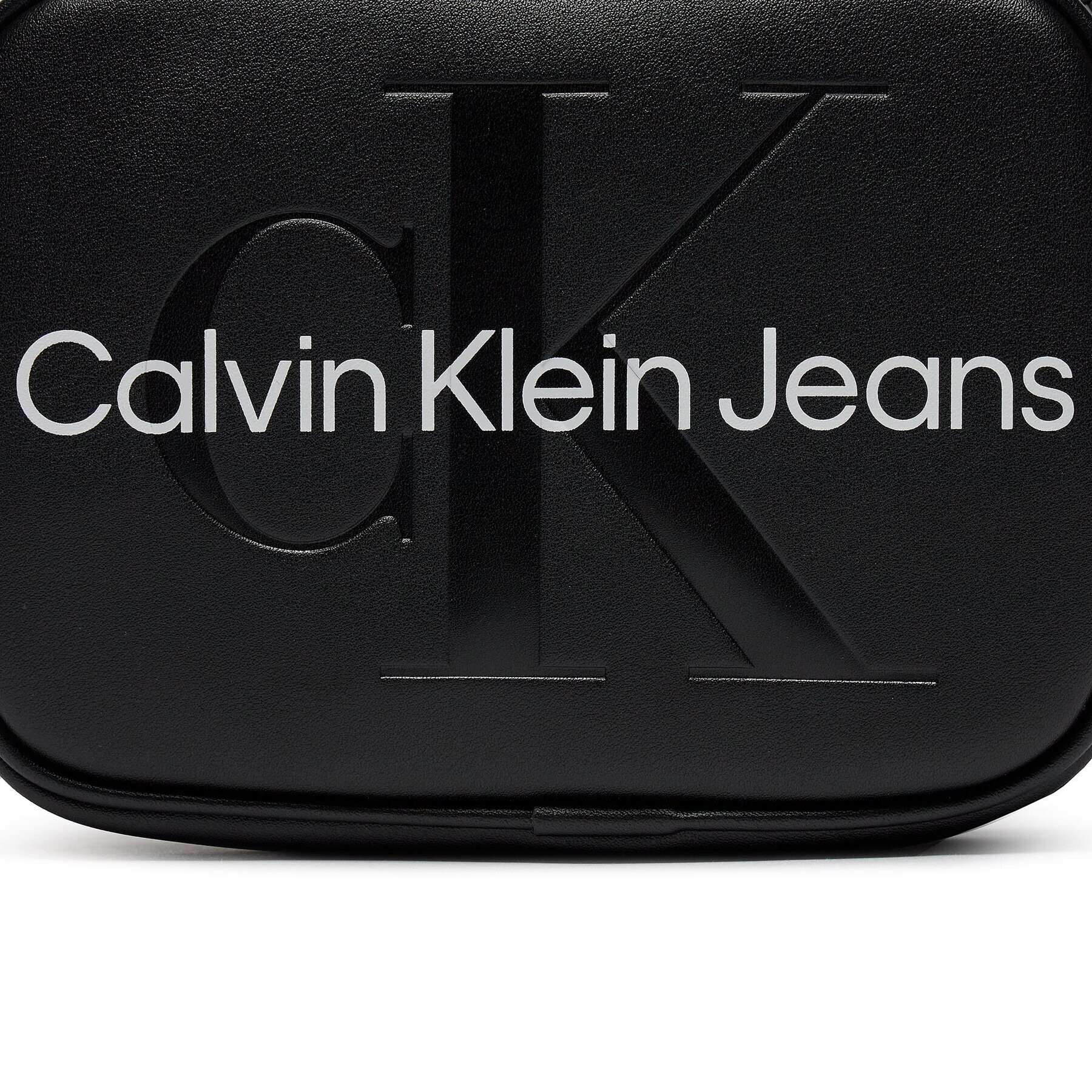 Calvin Klein Jeans Дамска чанта Sculpted Camera Bag18 Mono K60K610275 Черен - Pepit.bg