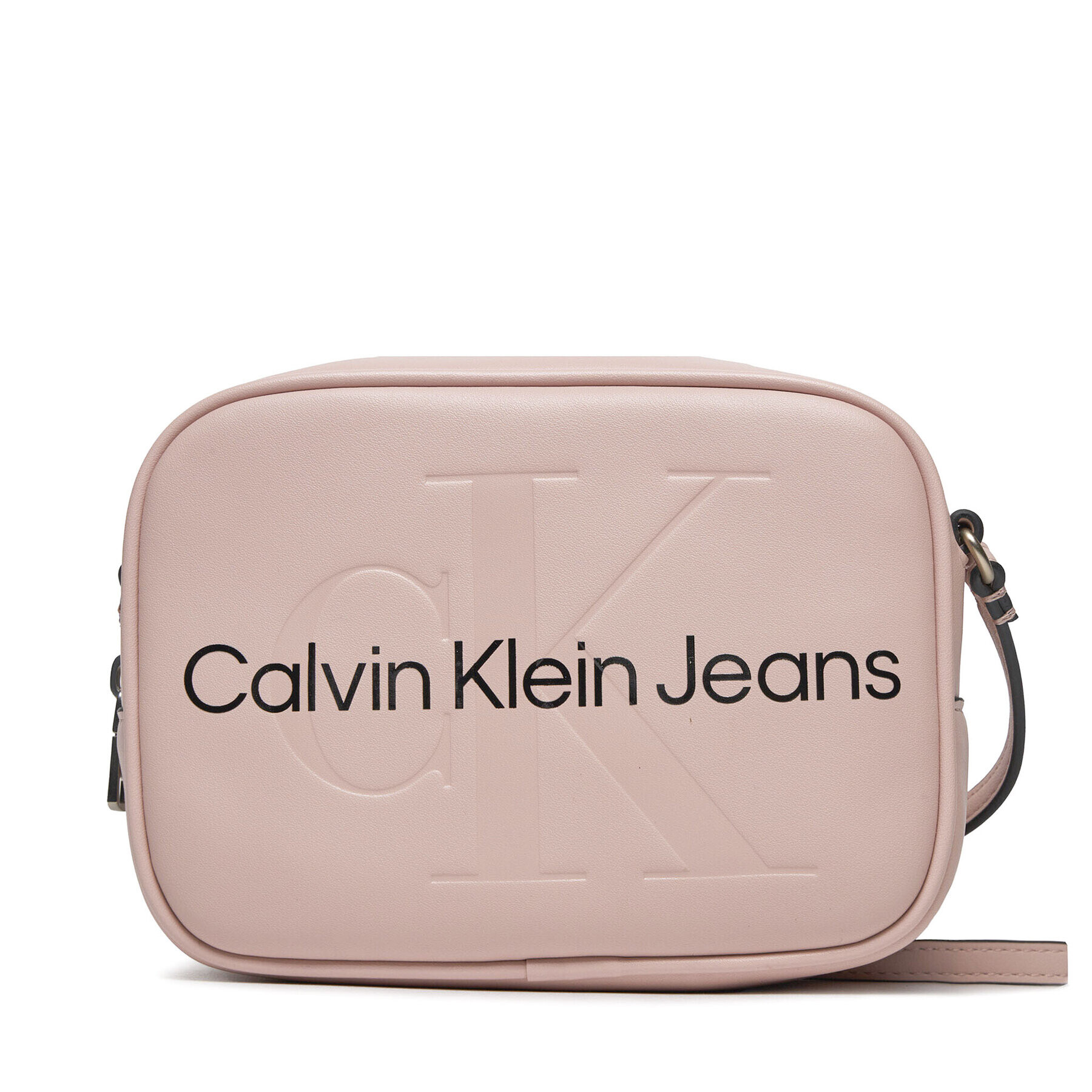 Calvin Klein Jeans Дамска чанта Sculpted Camera Bag18 Mono K60K610275 Розов - Pepit.bg