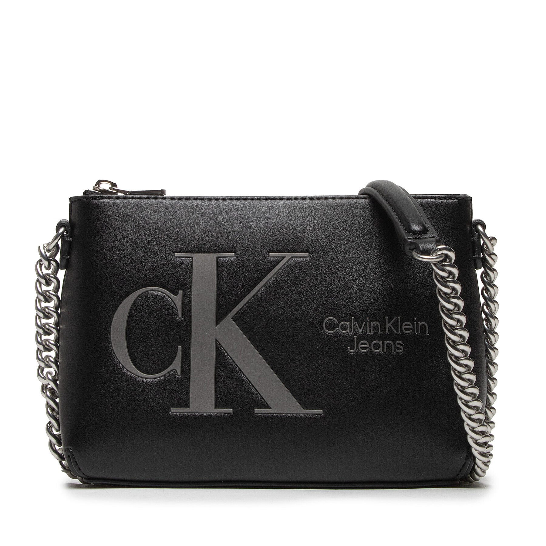 Calvin Klein Jeans Дамска чанта Sculpted Camera Pouch Dyn K60K609313 Черен - Pepit.bg