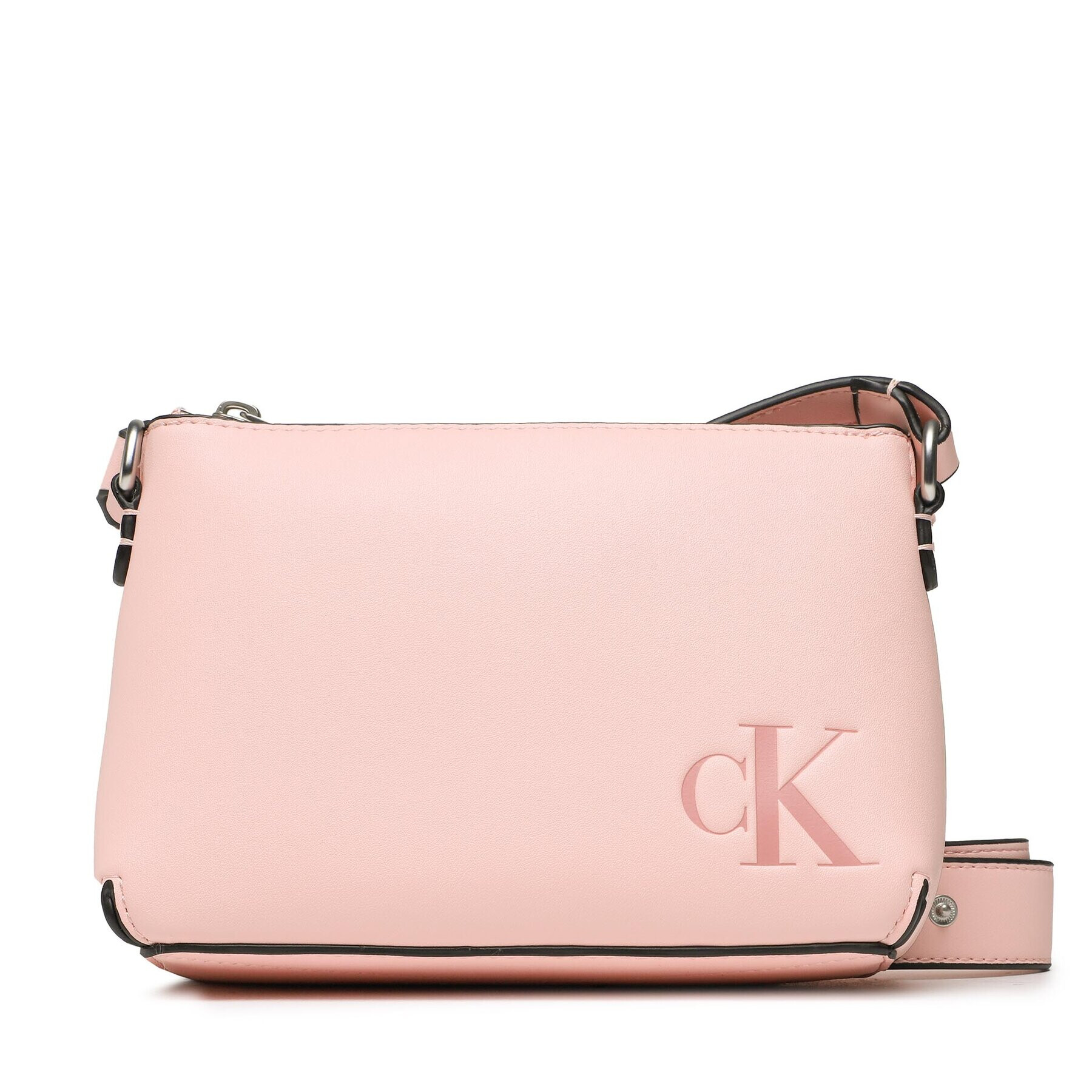 Calvin Klein Jeans Дамска чанта Sculpted Camera Pouch21 Mono K60K610078 Розов - Pepit.bg