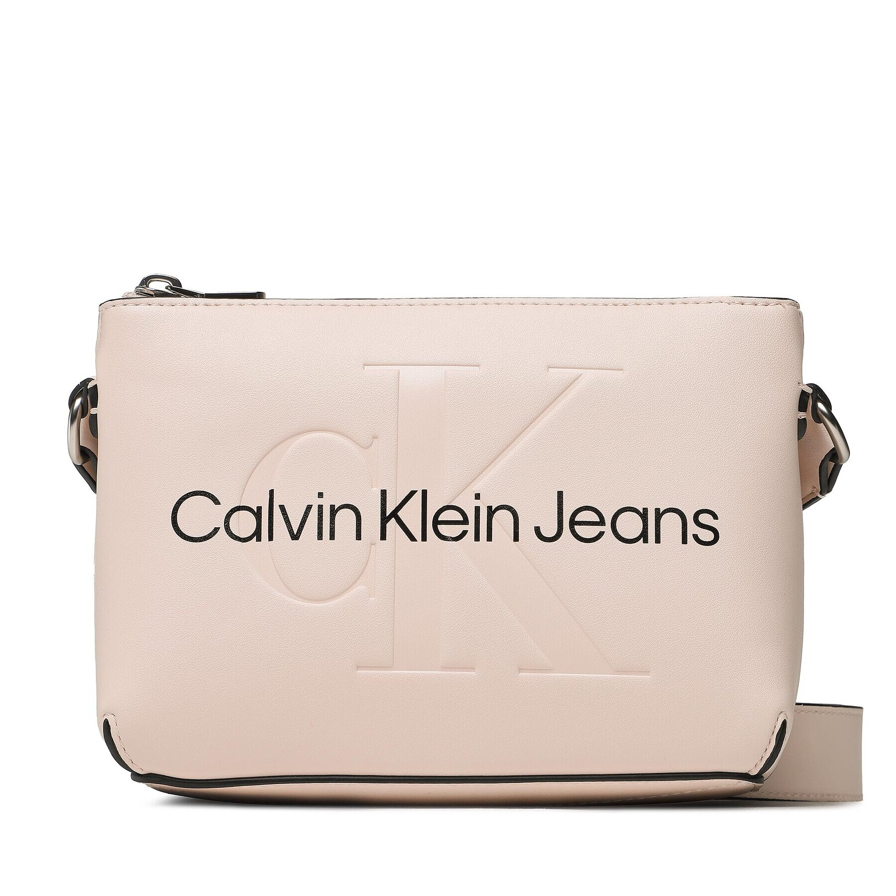 Calvin Klein Jeans Дамска чанта Sculpted Camera Pouch21 Mono K60K610681 Розов - Pepit.bg