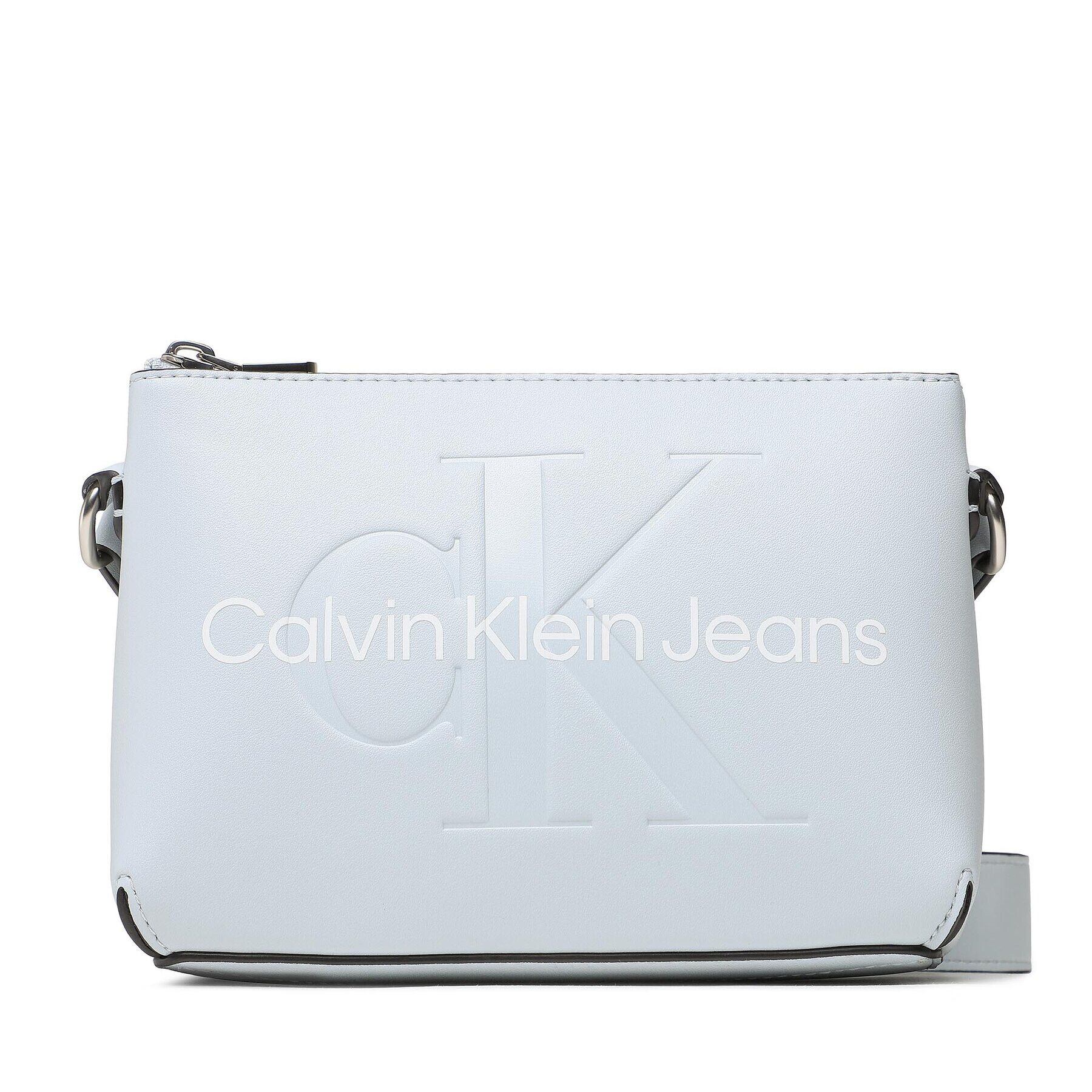 Calvin Klein Jeans Дамска чанта Sculpted Camera Pouch21 Mono K60K610681 Син - Pepit.bg