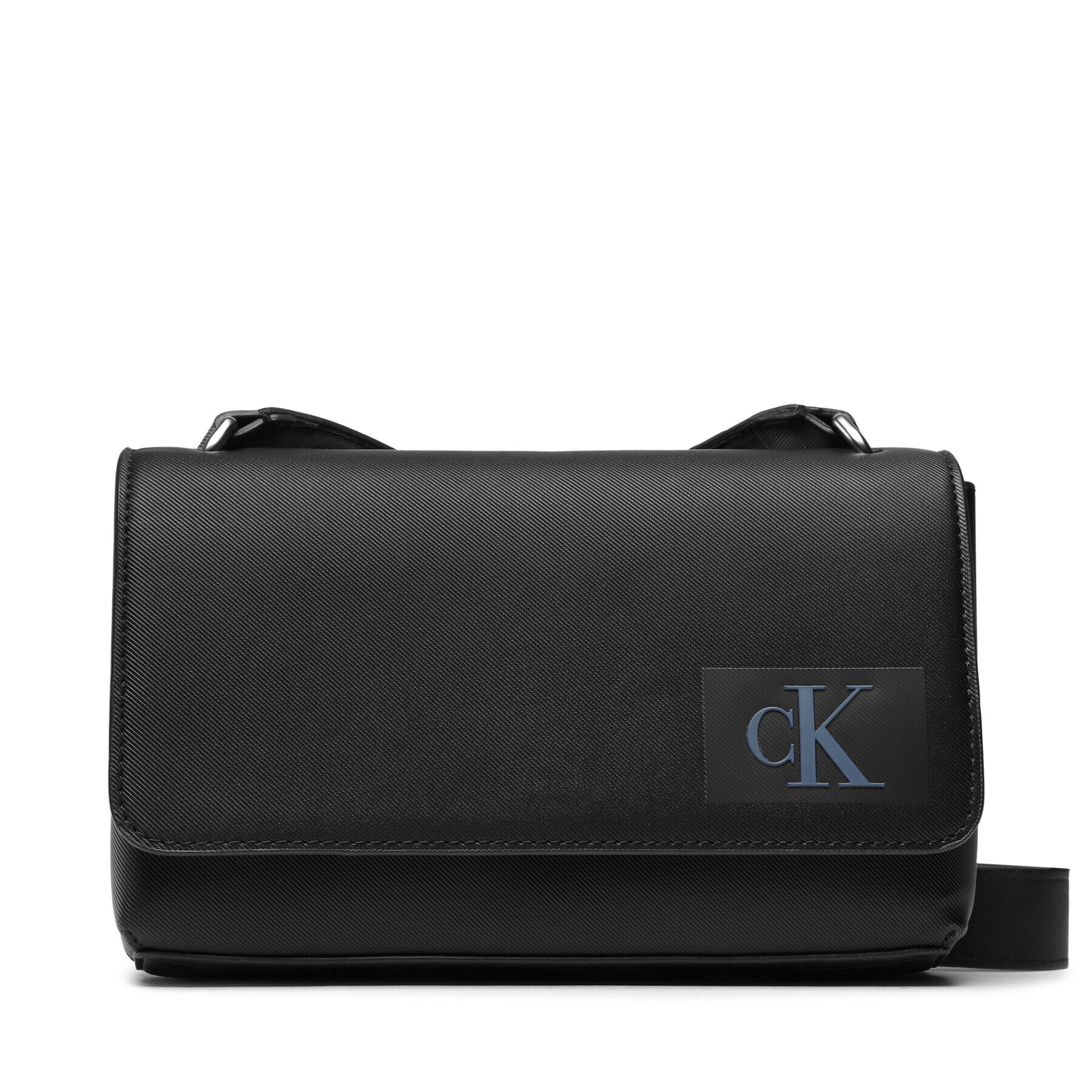 Calvin Klein Jeans Дамска чанта Sculpted Ew Flap25 Twill K60K610303 Черен - Pepit.bg