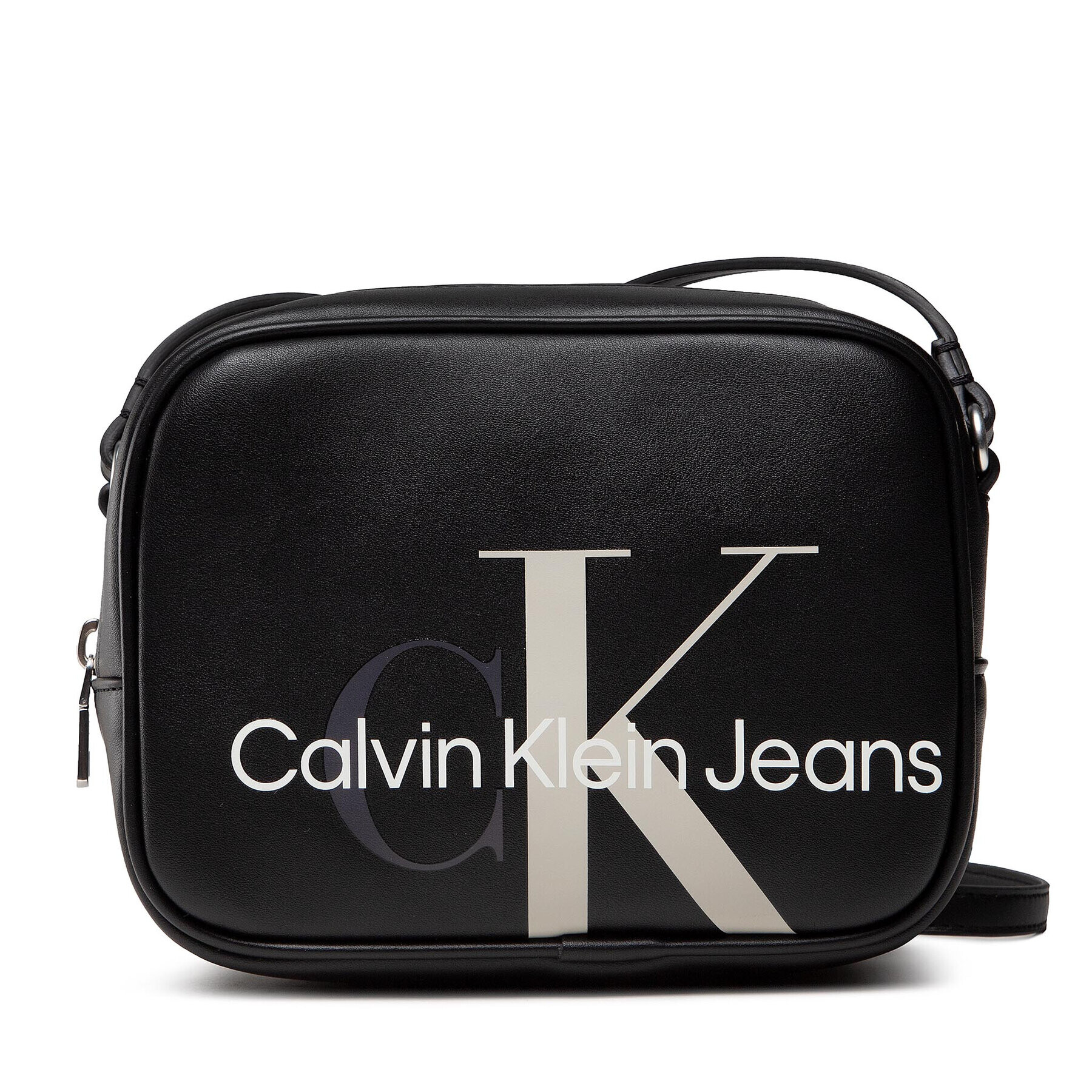 Calvin Klein Jeans Дамска чанта Sculpted Mono Camera Bag K60K608932 Черен - Pepit.bg