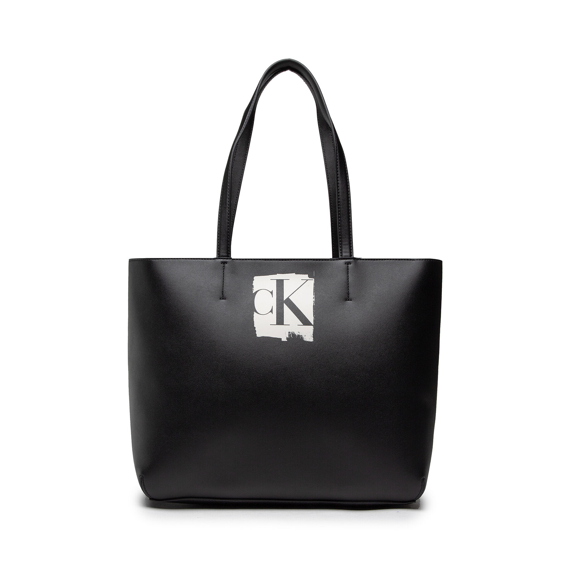 Calvin Klein Jeans Дамска чанта Sculpted Shopper 29 Ck Box K60K610070 Черен - Pepit.bg