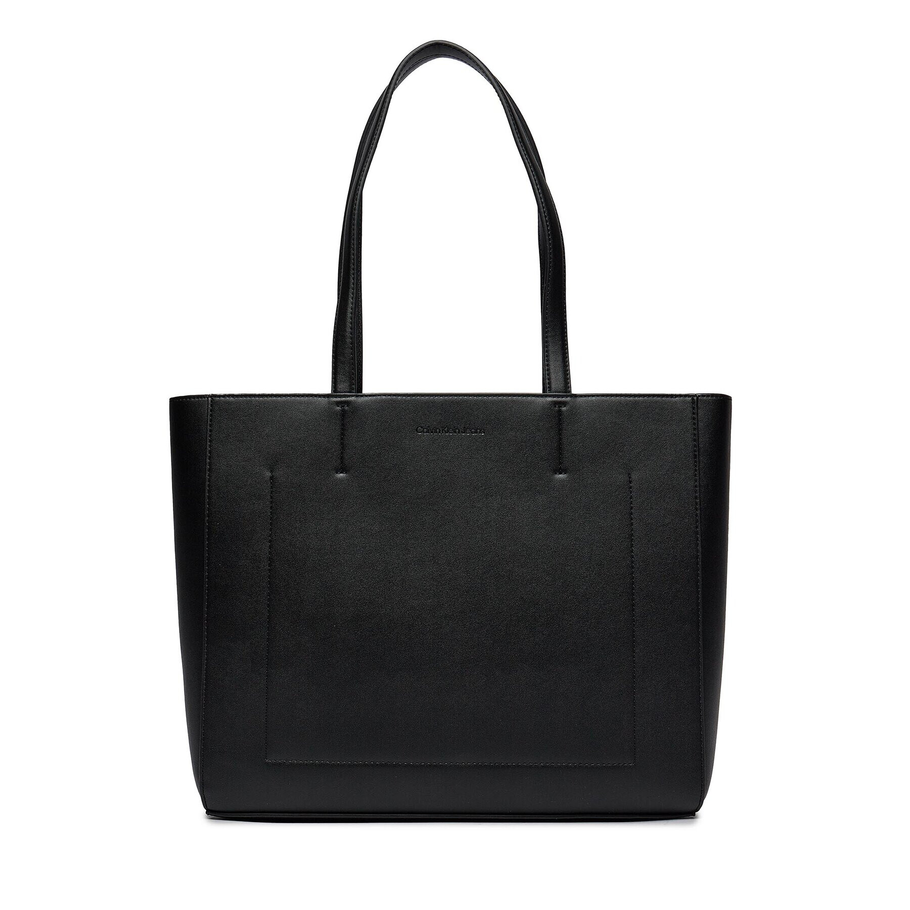 Calvin Klein Jeans Дамска чанта Sculpted Shopper29 Mono K60K610276 Черен - Pepit.bg