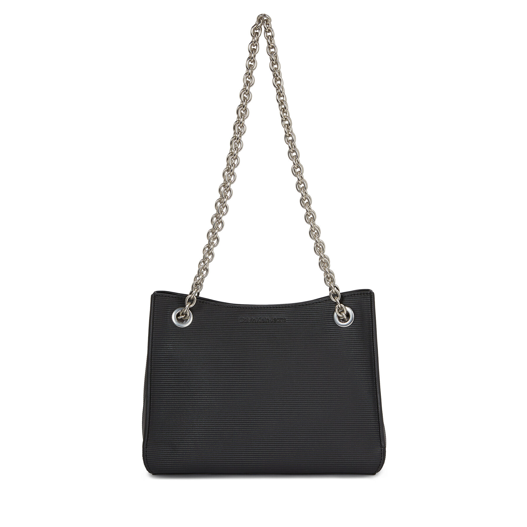 Calvin Klein Jeans Дамска чанта Sculpted Shoulder Bag24 Chain K60K611185 Черен - Pepit.bg