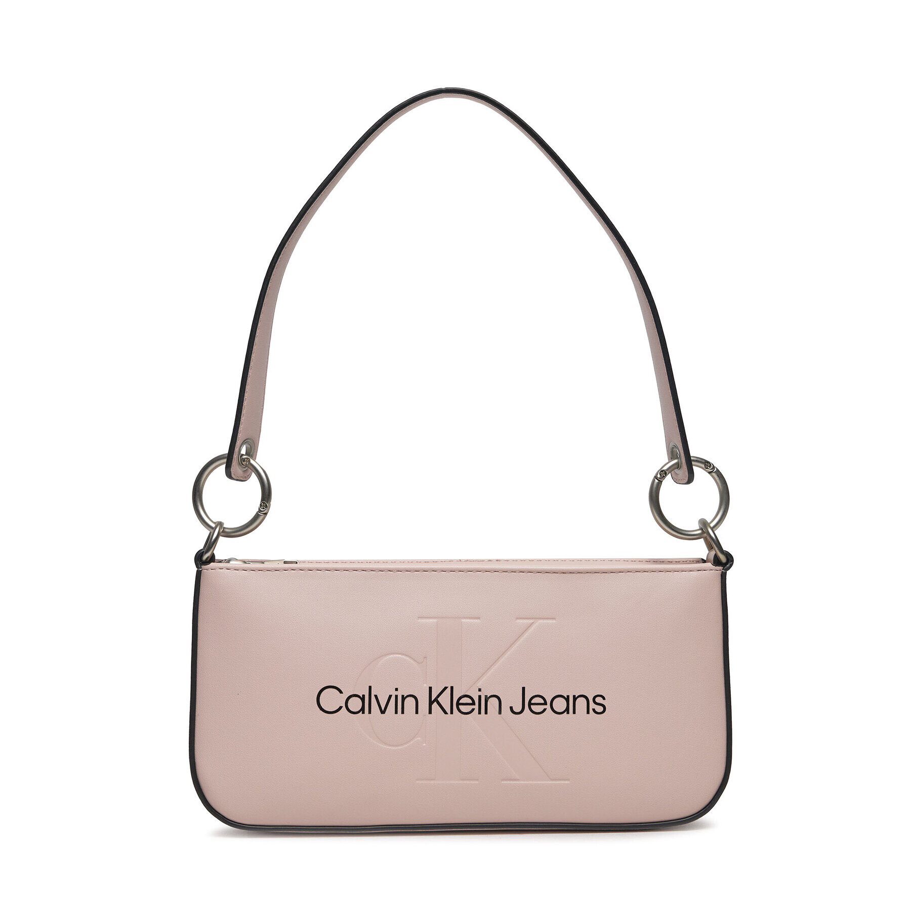 Calvin Klein Jeans Дамска чанта Sculpted Shoulder Pouch25 Mono K60K610679 Розов - Pepit.bg