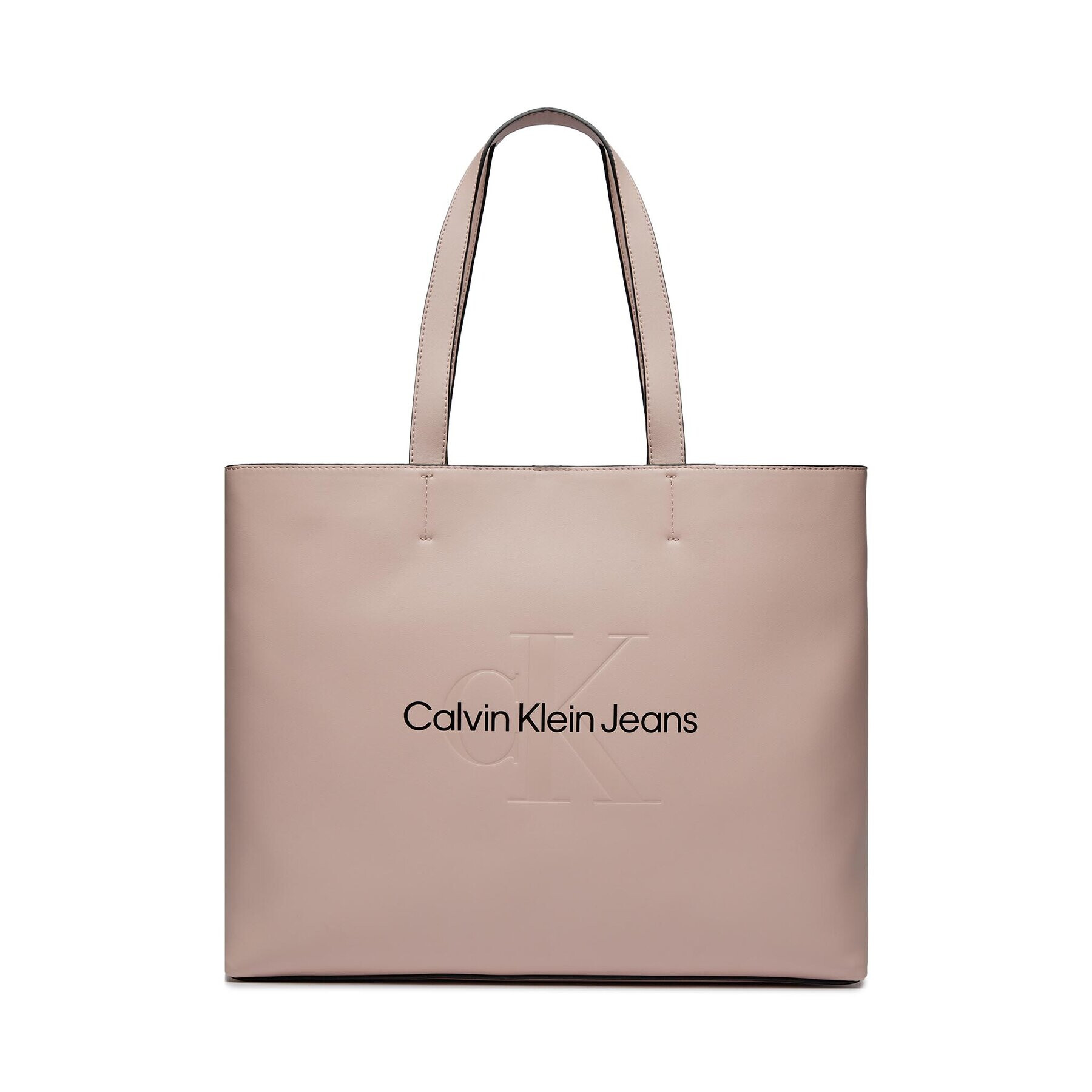 Calvin Klein Jeans Дамска чанта Sculpted Slim Tote34 Mono K60K610825 Розов - Pepit.bg