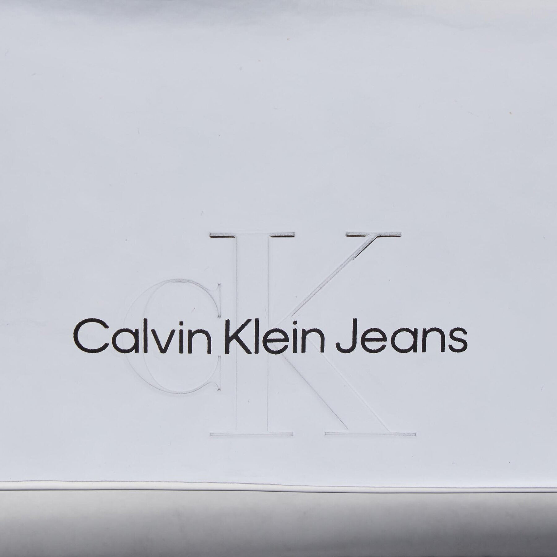 Calvin Klein Jeans Дамска чанта Sculpted Wallet Ph Cb19 Mono S K60K611865 Сребрист - Pepit.bg