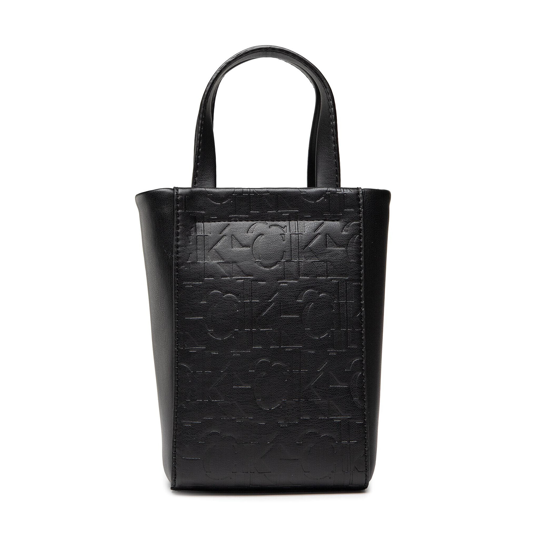 Calvin Klein Jeans Дамска чанта Sleek Micro Tote K60K609825 Черен - Pepit.bg