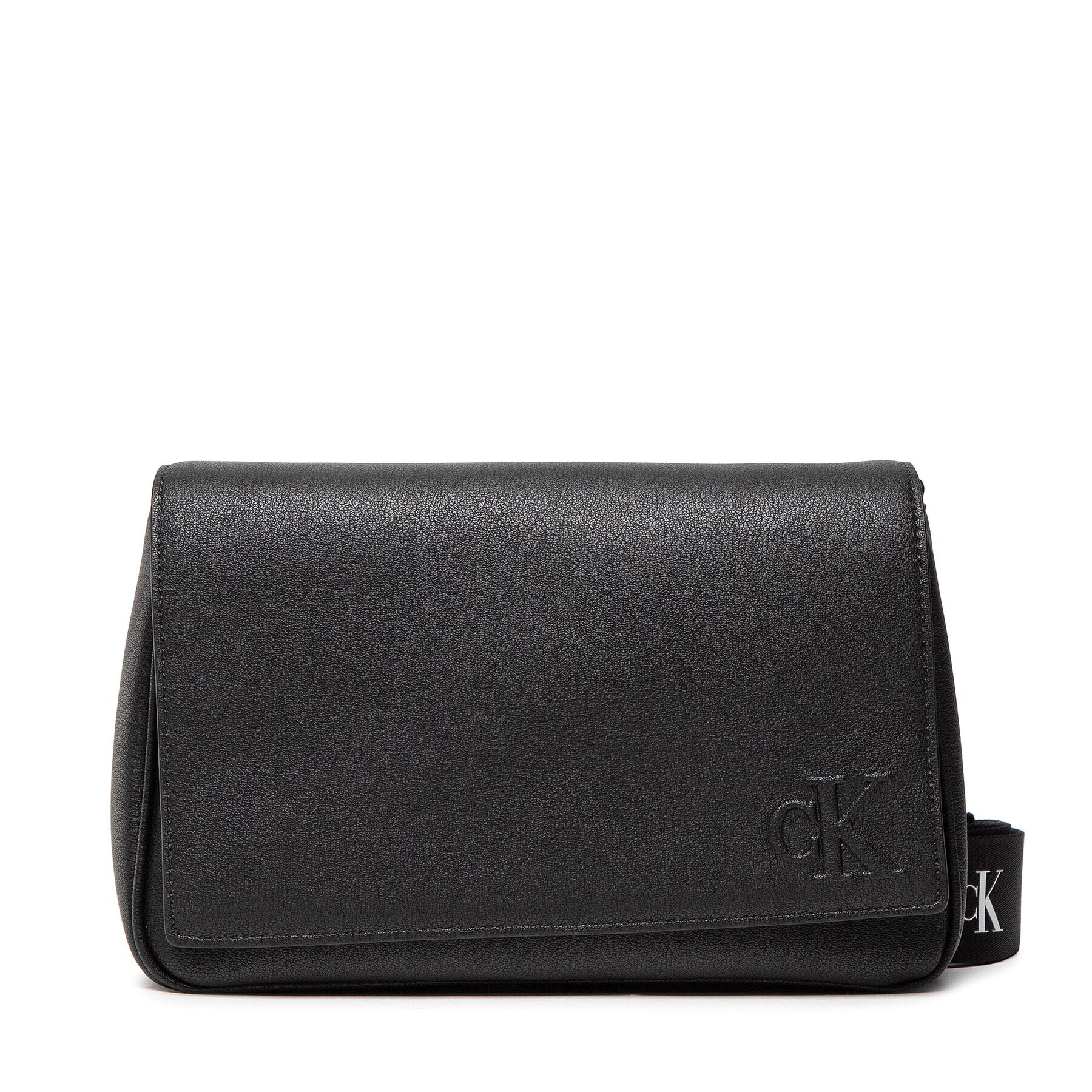 Calvin Klein Jeans Дамска чанта Ultralight Conv Flap Bag K60K609789 Черен - Pepit.bg