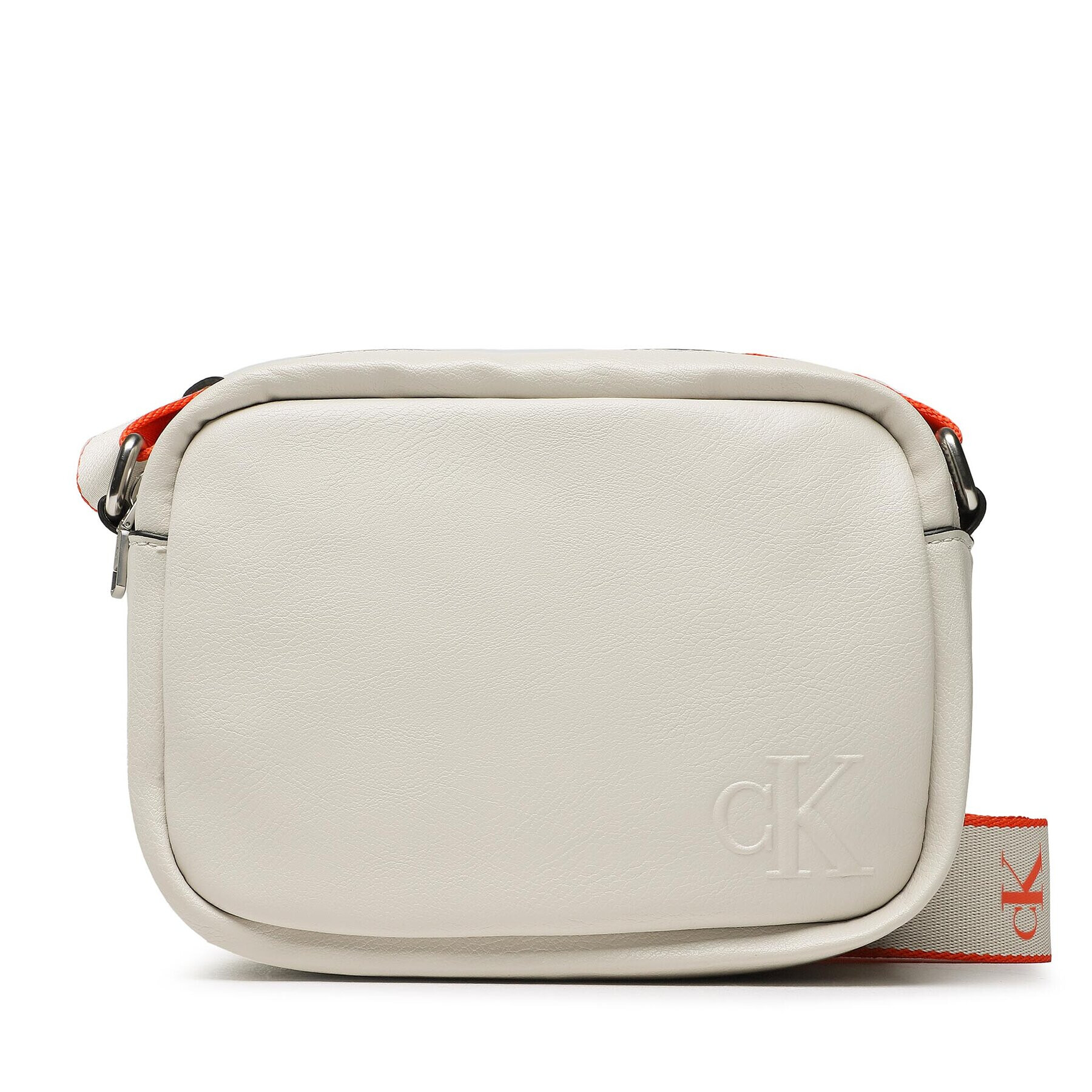 Calvin Klein Jeans Дамска чанта Ultralight Dbl Zip Camera Bag21 K60K610057 Бежов - Pepit.bg