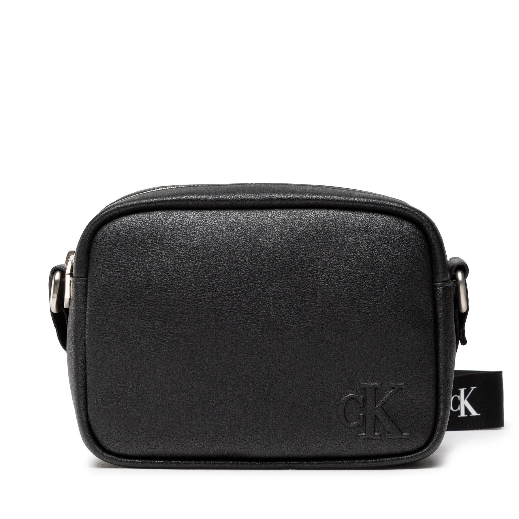 Calvin Klein Jeans Дамска чанта Ultralight Dbl Zip Camera Bag23 K60K609787 Черен - Pepit.bg