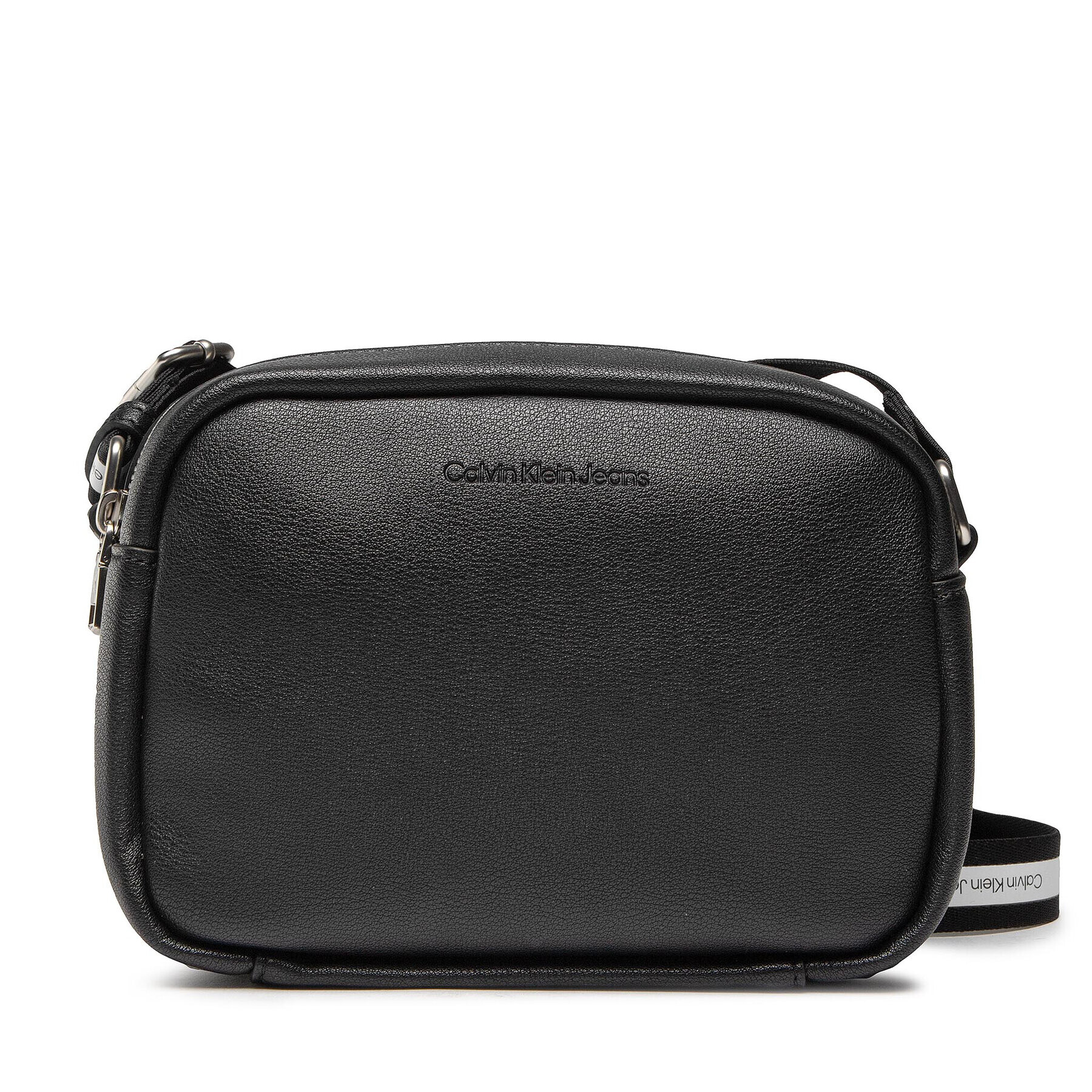 Calvin Klein Jeans Дамска чанта Ultralight Double Zip Camera Bag K60K609295 Черен - Pepit.bg