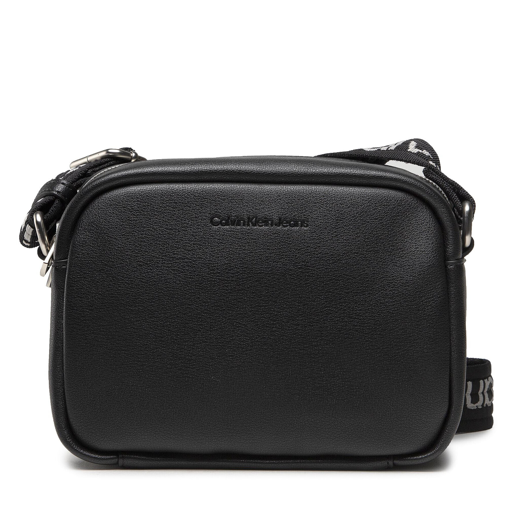 Calvin Klein Jeans Дамска чанта Ultralight Doublezip Camera Bag K60K608944 Черен - Pepit.bg