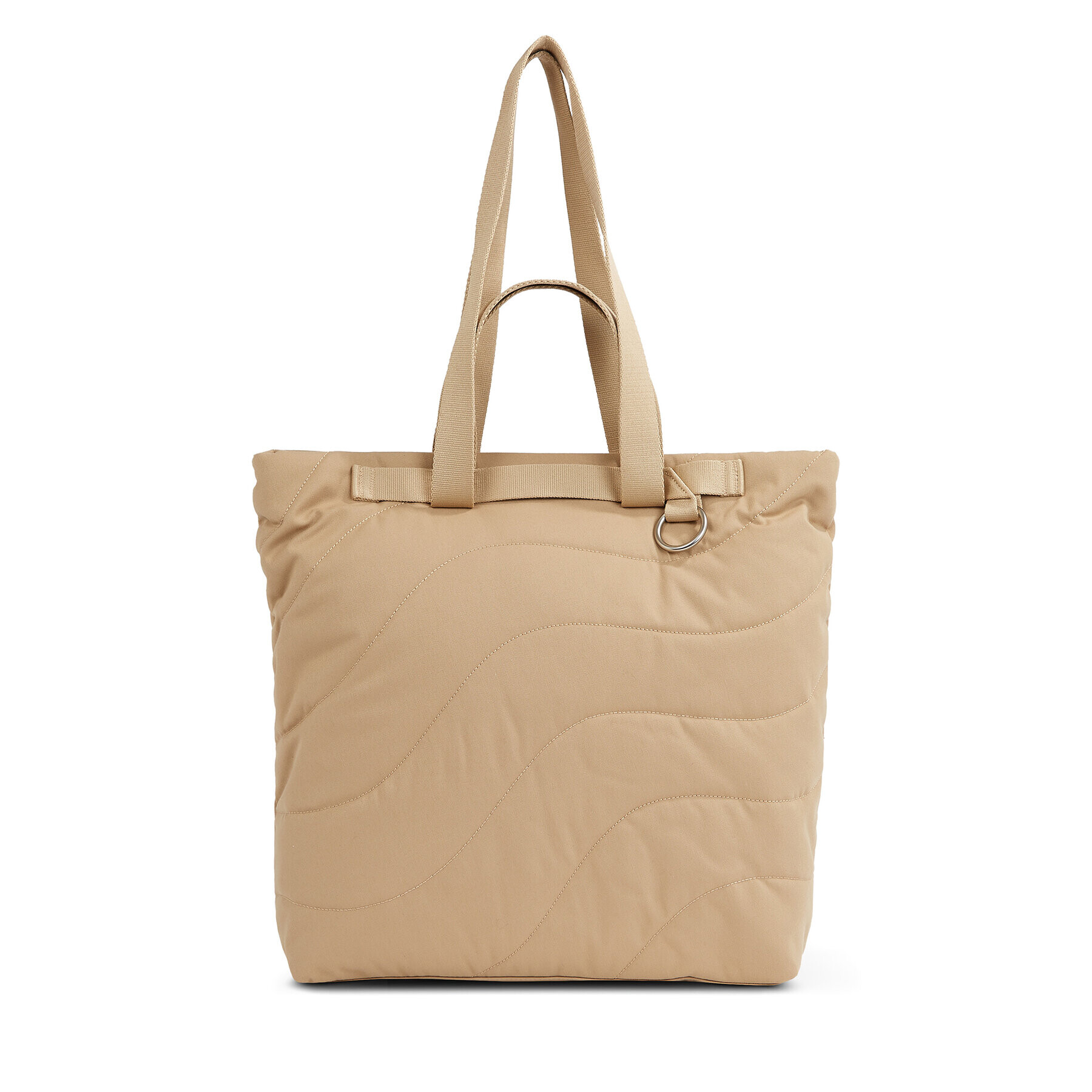 Calvin Klein Jeans Дамска чанта Ultralight Sq Tote40 Qt K60K610850 Бежов - Pepit.bg