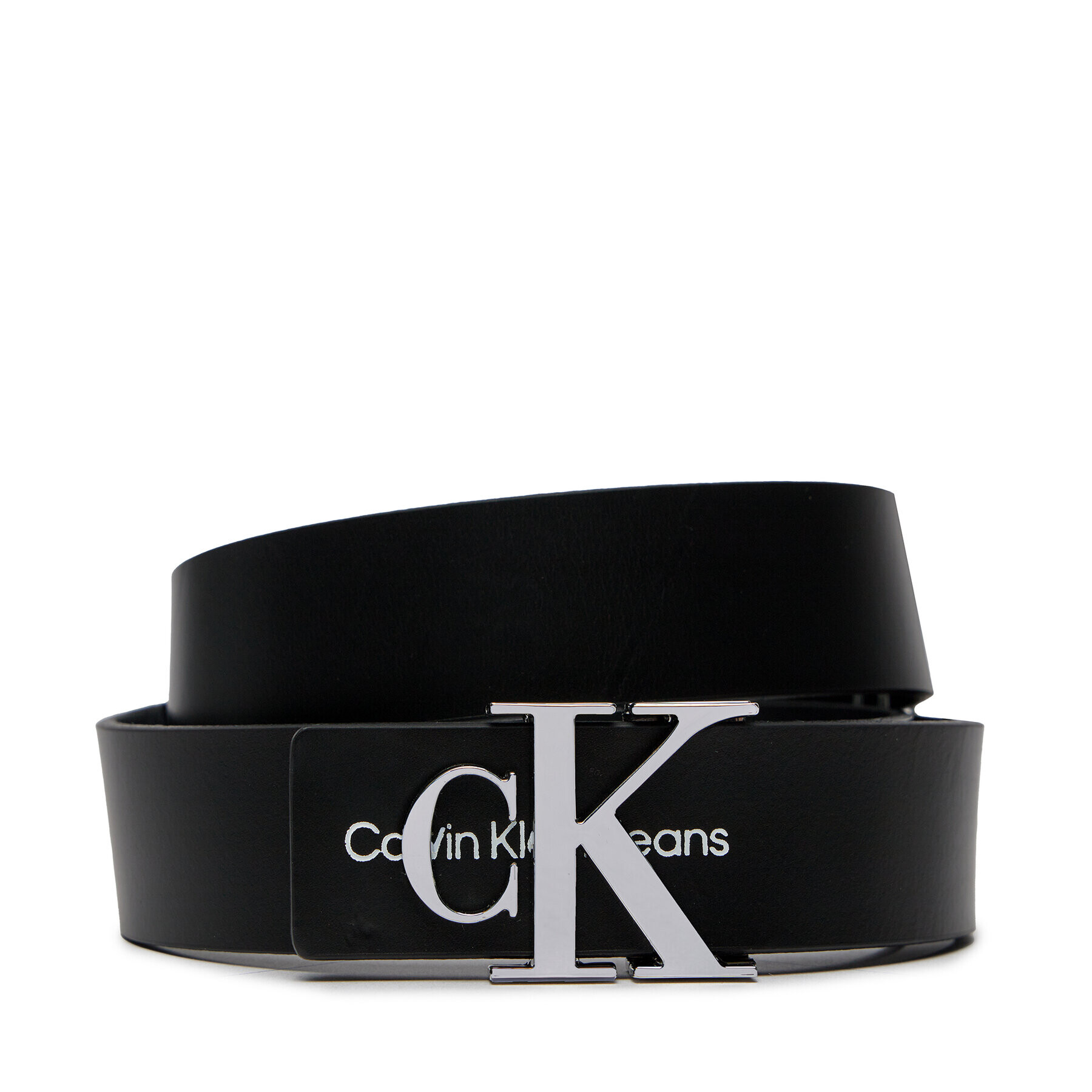 Calvin Klein Jeans Дамски колан Monogram Hardware 30Mm K60K610281 Черен - Pepit.bg