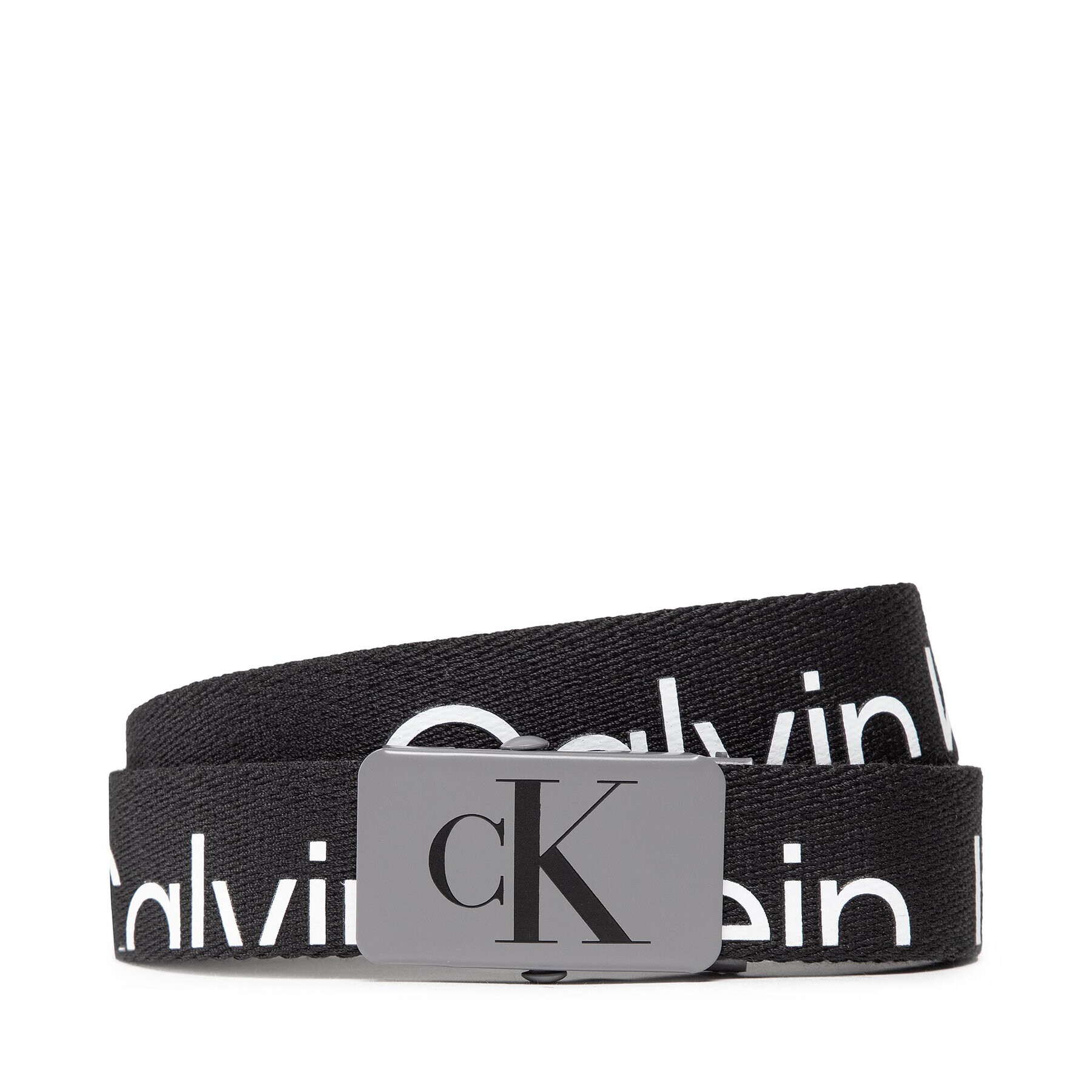 Calvin Klein Jeans Детски колан Logo Ck Belt IU0IU00316 Черен - Pepit.bg