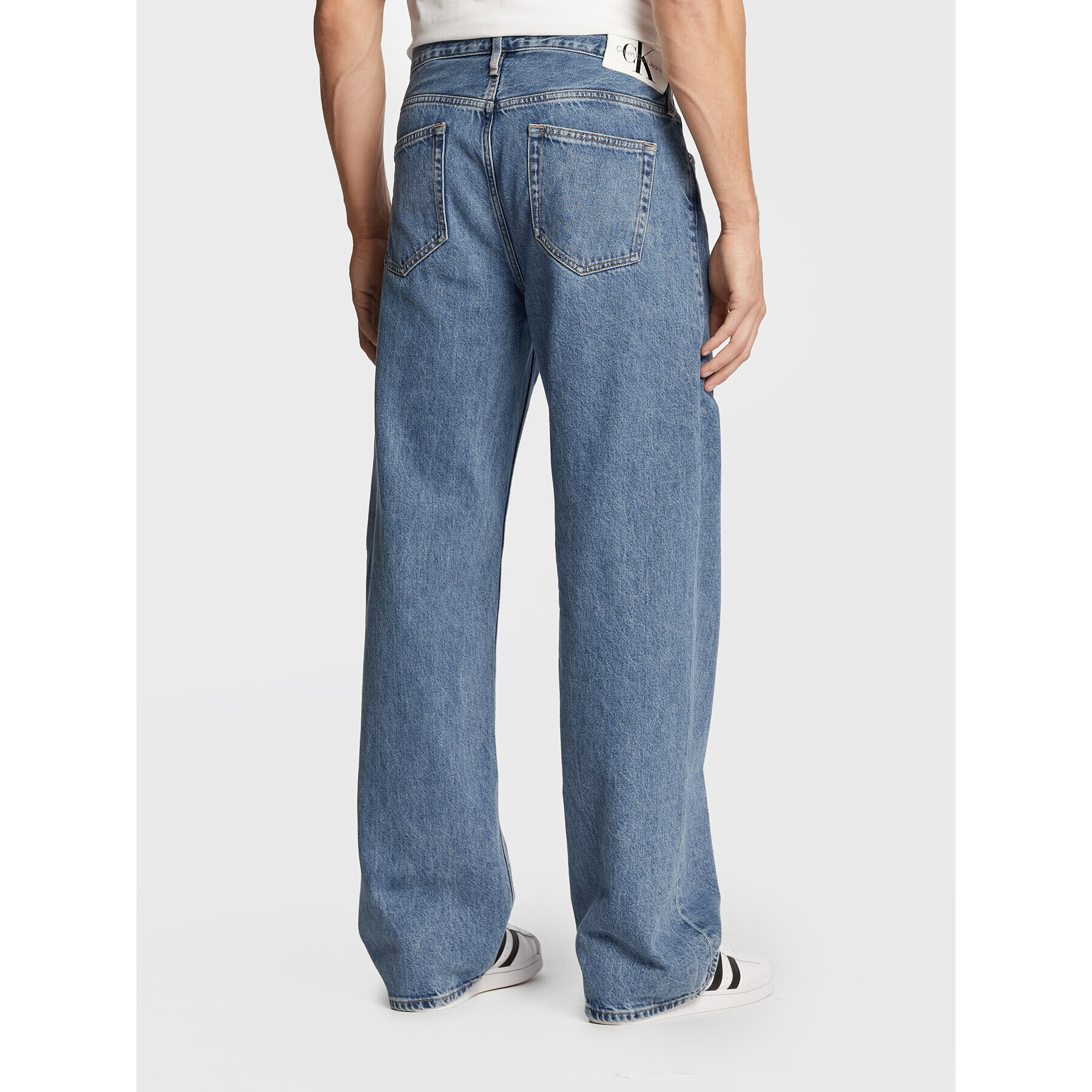 Calvin Klein Jeans Дънки 90's J30J321684 Син Loose Fit - Pepit.bg