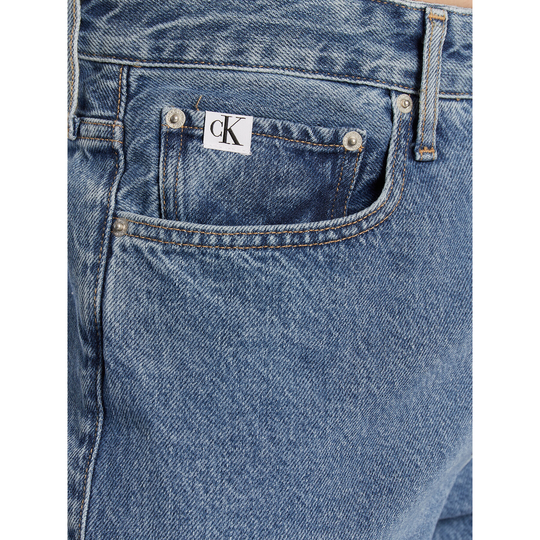 Calvin Klein Jeans Дънки 90's J30J321684 Син Loose Fit - Pepit.bg