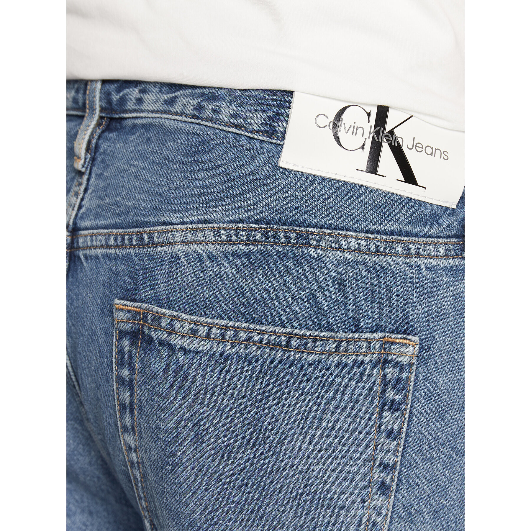 Calvin Klein Jeans Дънки 90's J30J321684 Син Loose Fit - Pepit.bg