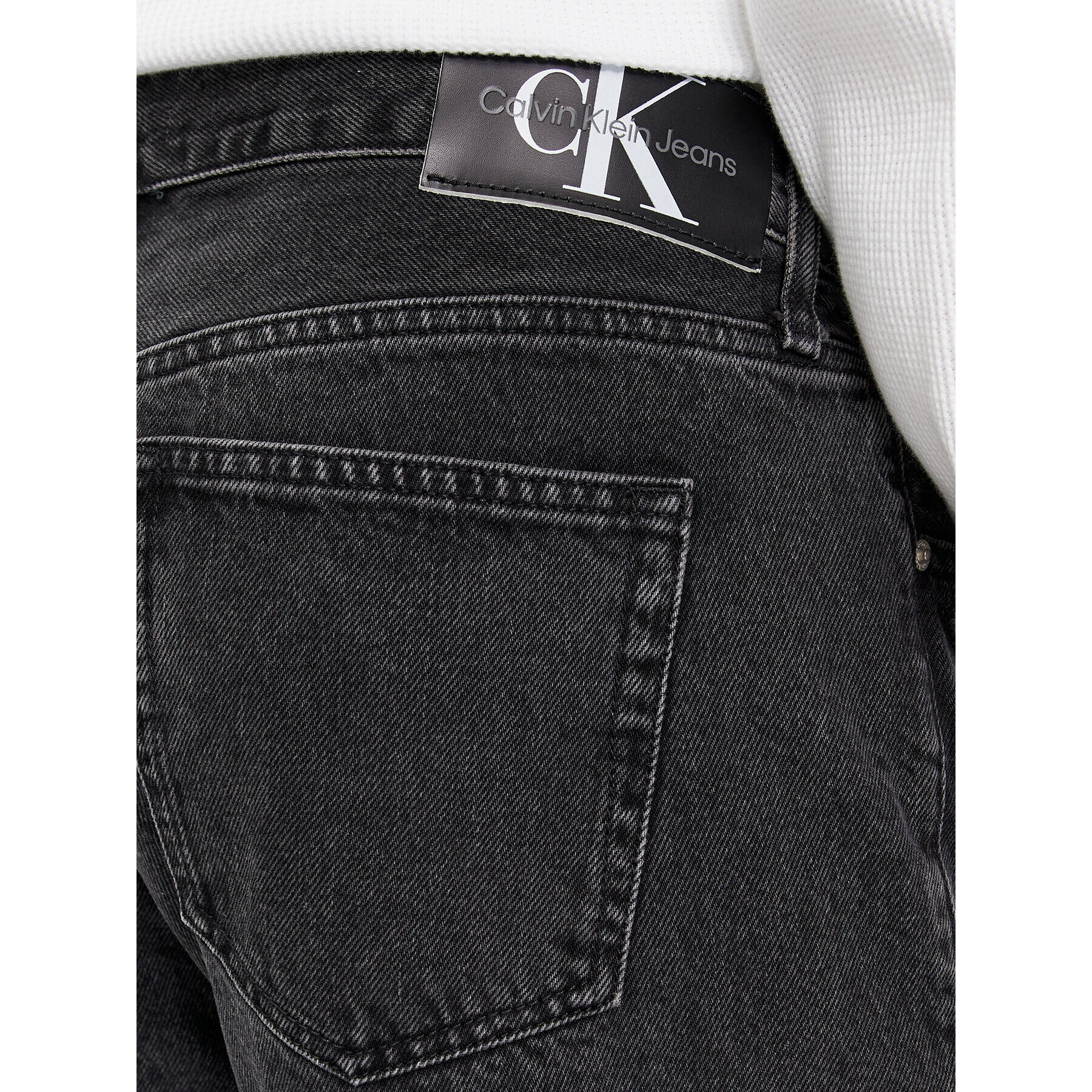 Calvin Klein Jeans Дънки 90'S Straight J30J324550 Черен Straight Fit - Pepit.bg