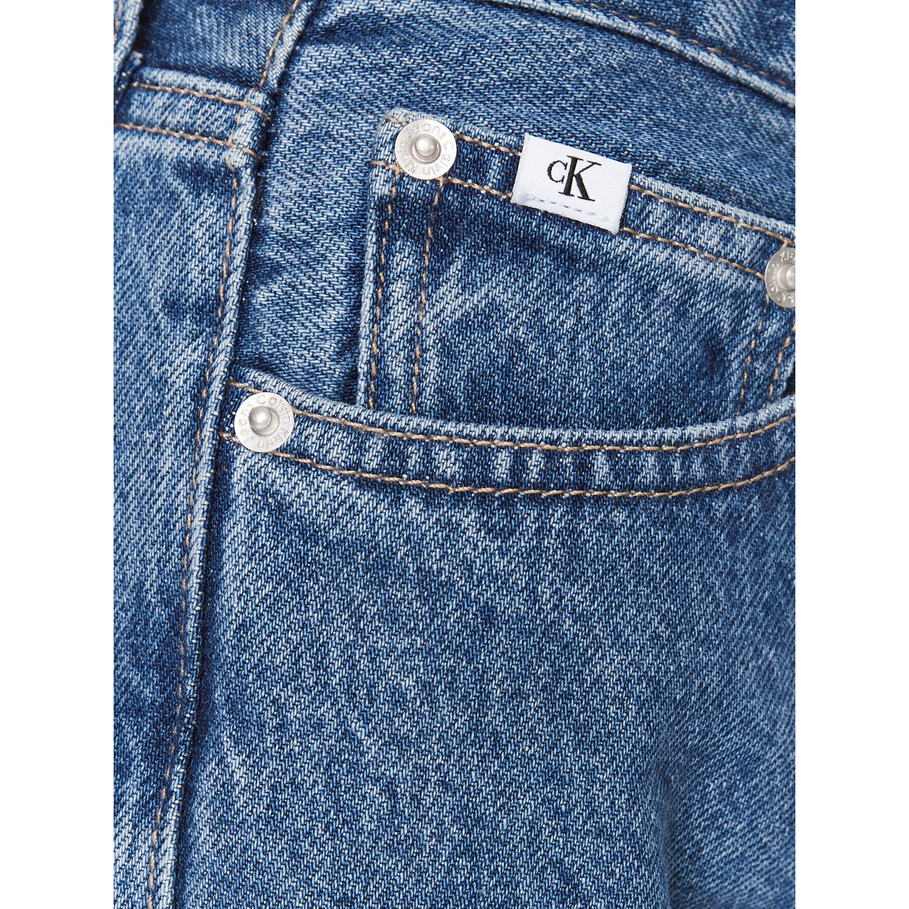 Calvin Klein Jeans Дънки Authentic J20J221803 Син Bootcut Fit - Pepit.bg