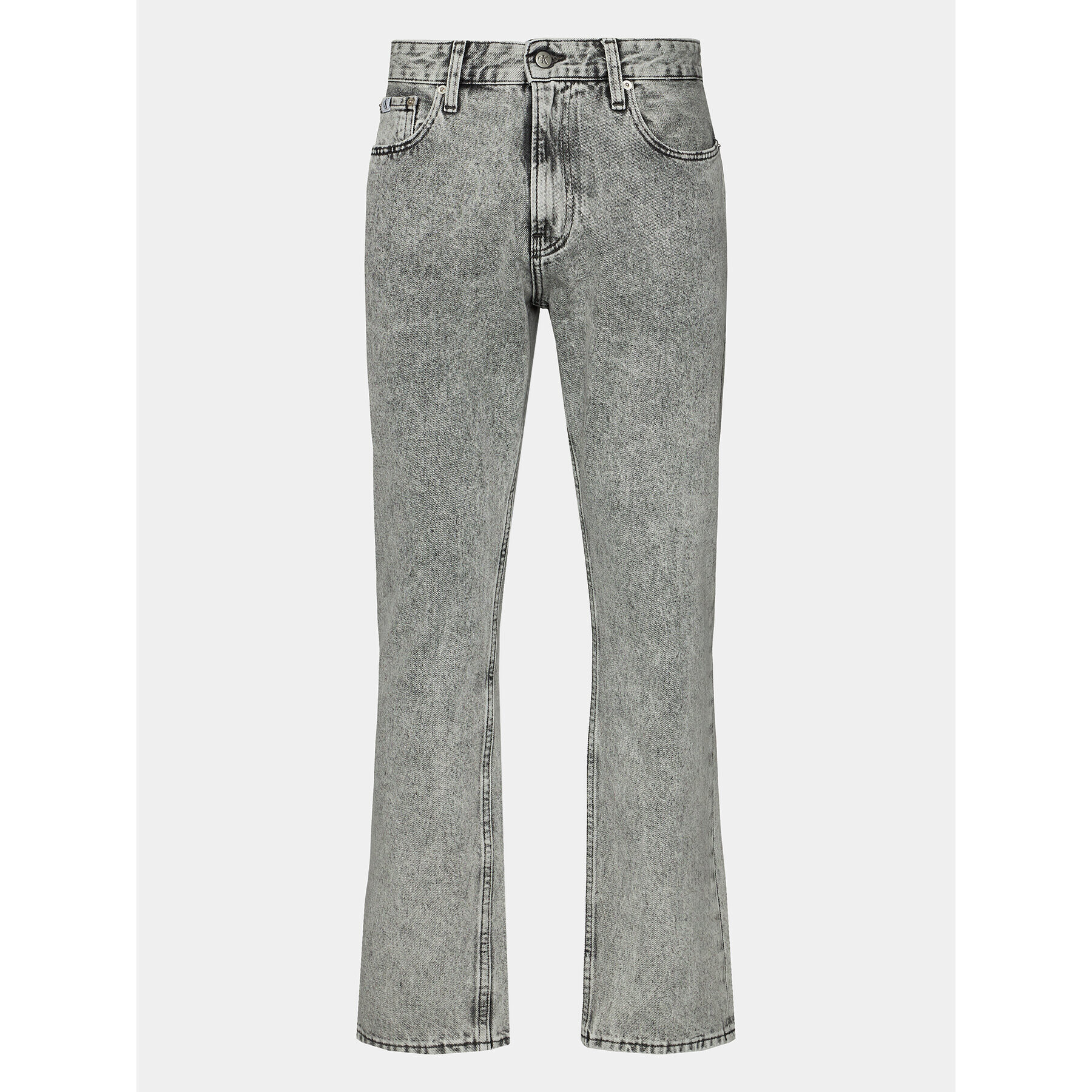 Calvin Klein Jeans Дънки Authentic Straight J30J324563 Сив Straight Fit - Pepit.bg